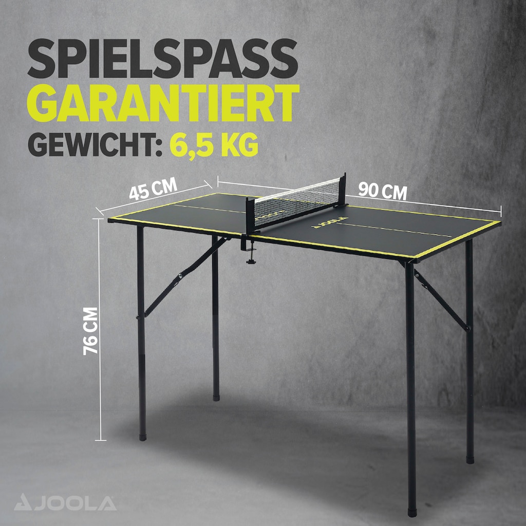 Joola Tischtennisplatte »JOOLA Tischtennisplatte Mini dark-grey«