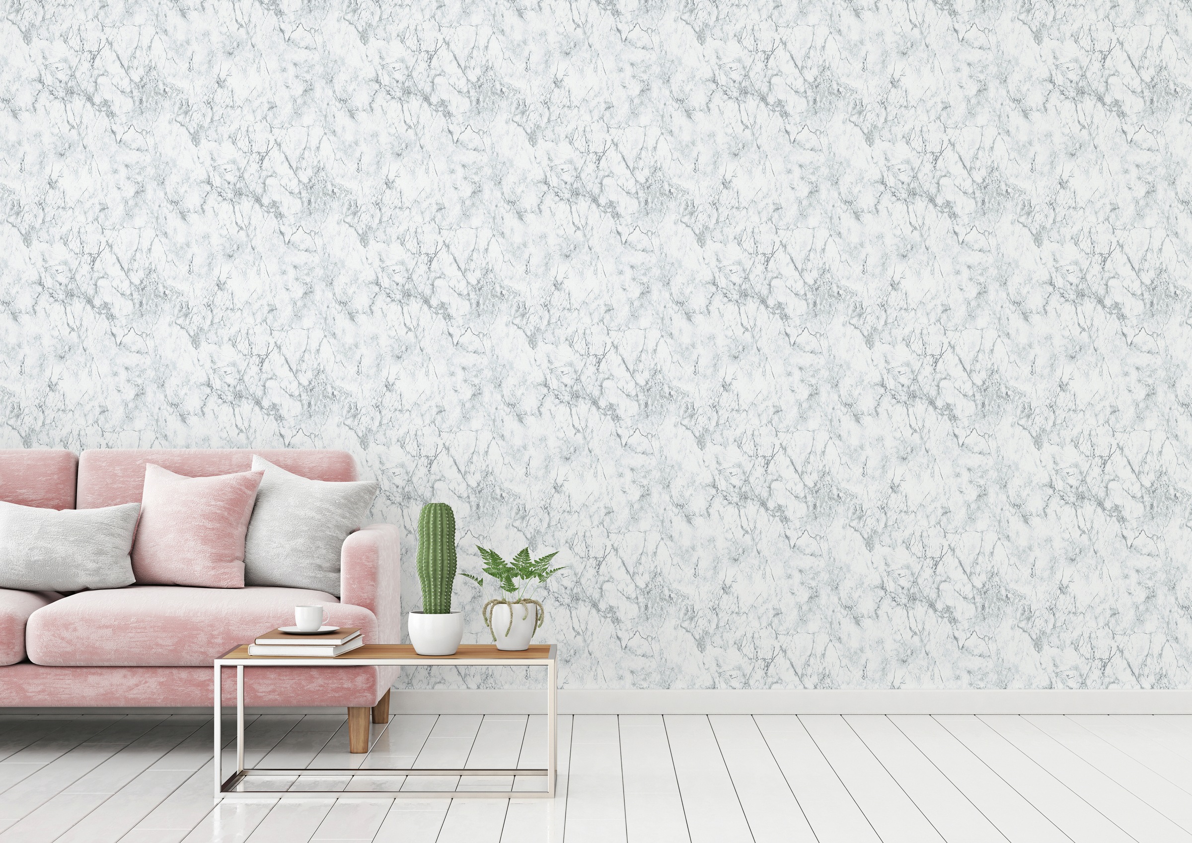 living walls Vliestapete »Materials«, Strukturmuster-gemustert-Motiv, Moderne Tapete Marmor Tapeten Wohnzimmer Schlafzimmer Küche Flur Optik