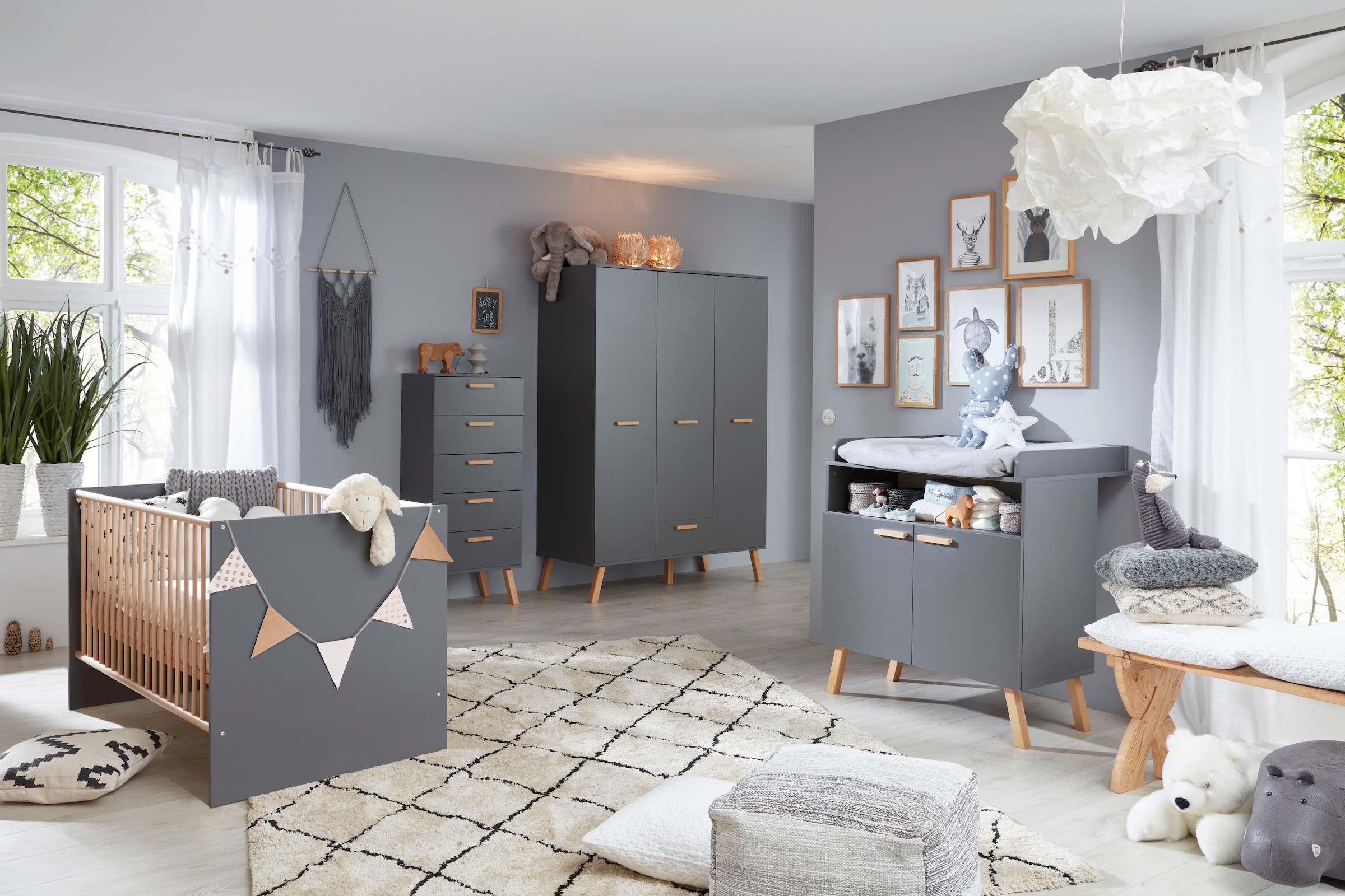 trendteam Umbauseiten »Mats« Packung, 2 Stk. tlg. passend zu Babybett Mats