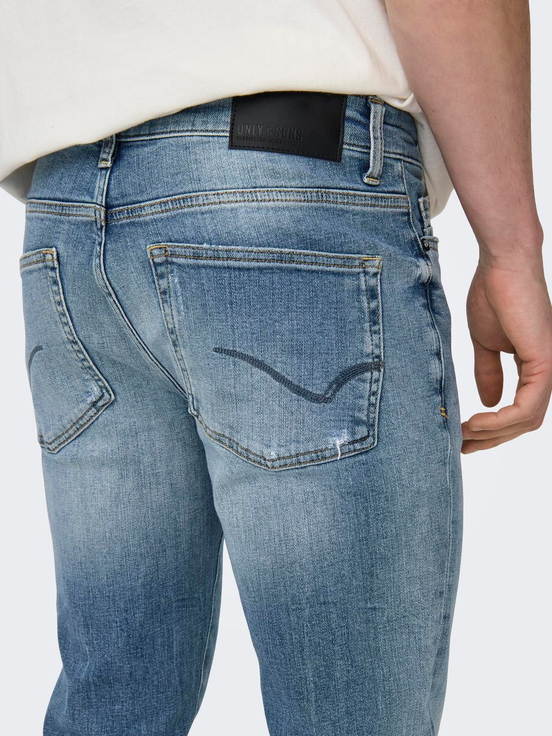 ONLY & SONS Slim-fit-Jeans "ONSLOOM SLIM JAX DBD 9138 DCC DNM NOOS" günstig online kaufen