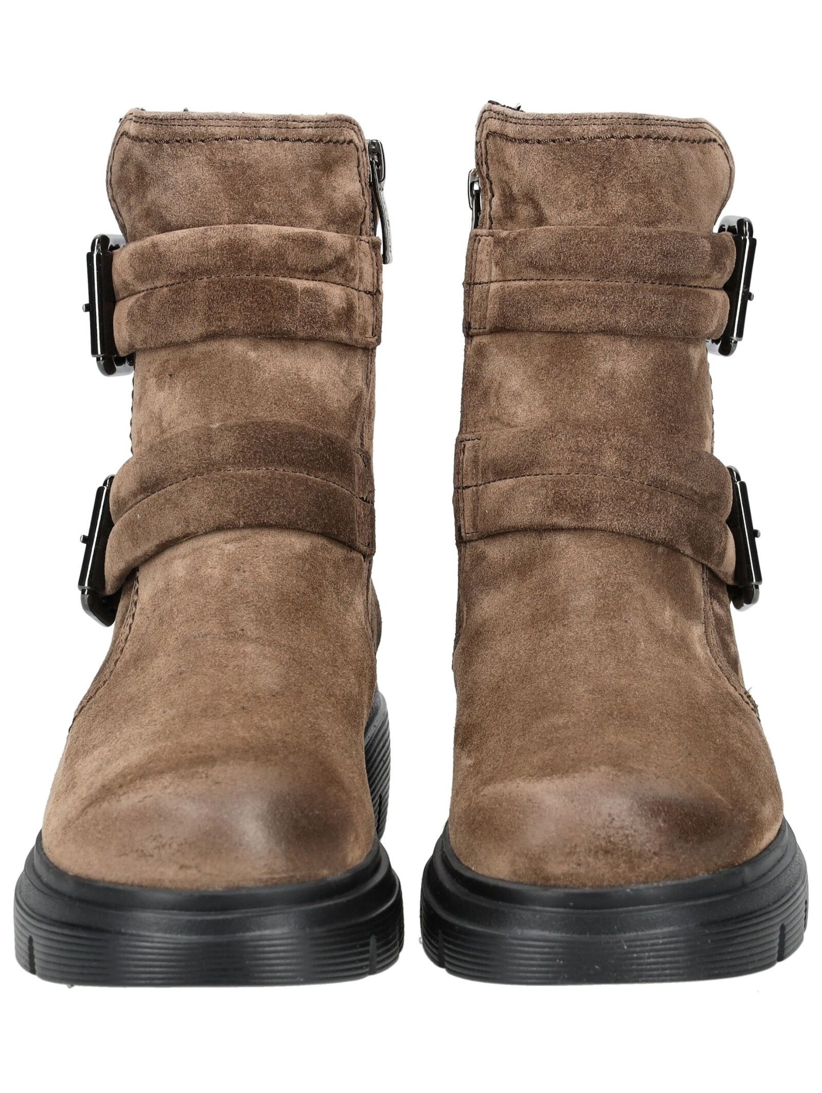 Stiefelette PAUL GREEN "Paul Green Stiefelette Veloursleder", Damen, Gr. 38, erde, Veloursleder, Schuhe Stiefelette 2