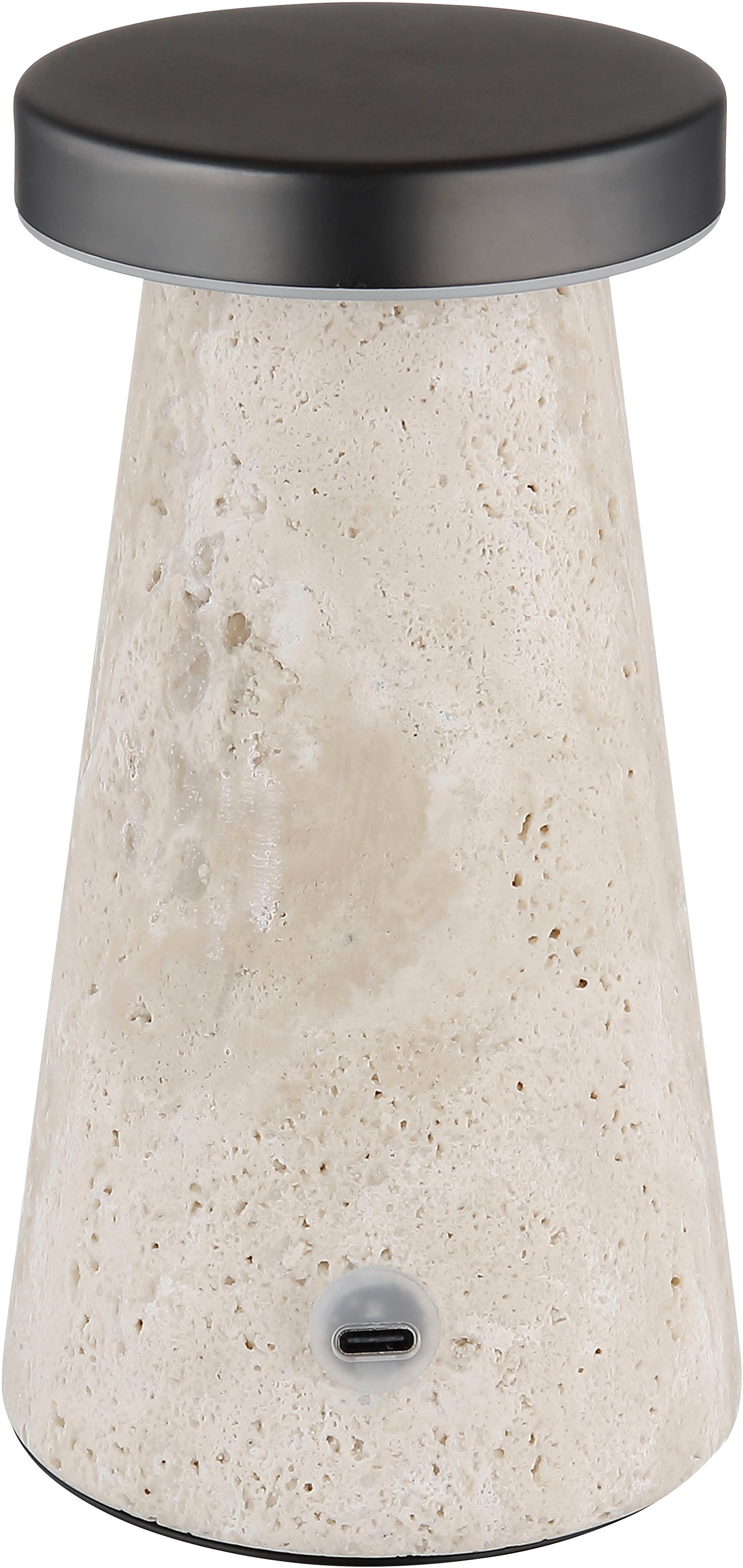 GLOBO LIGHTING Tischleuchte »ADINA« LED-Modul 1 Stk. Akku Tischleuchte für Wohn- & Schlafzimmer