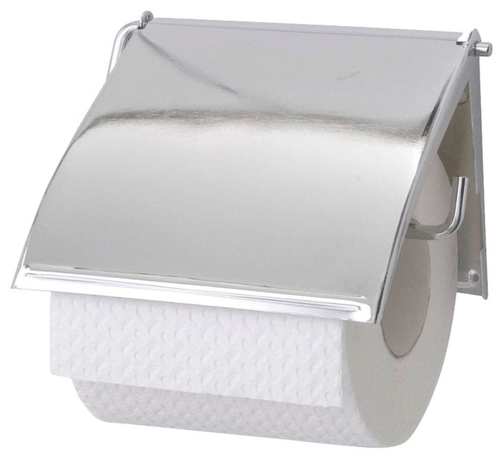 WENKO Toilettenpapierhalter »Cover« Chrom su...