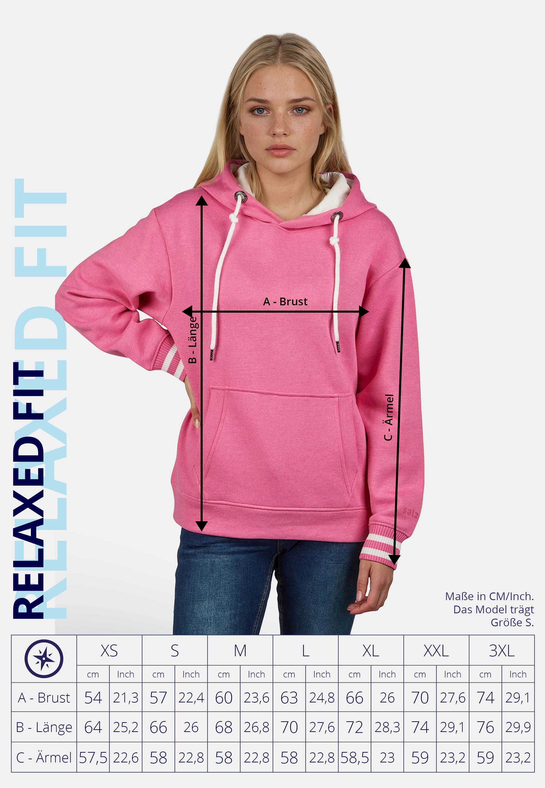 salzhaut Kapuzenpullover »Hoodie ÜLKEN«