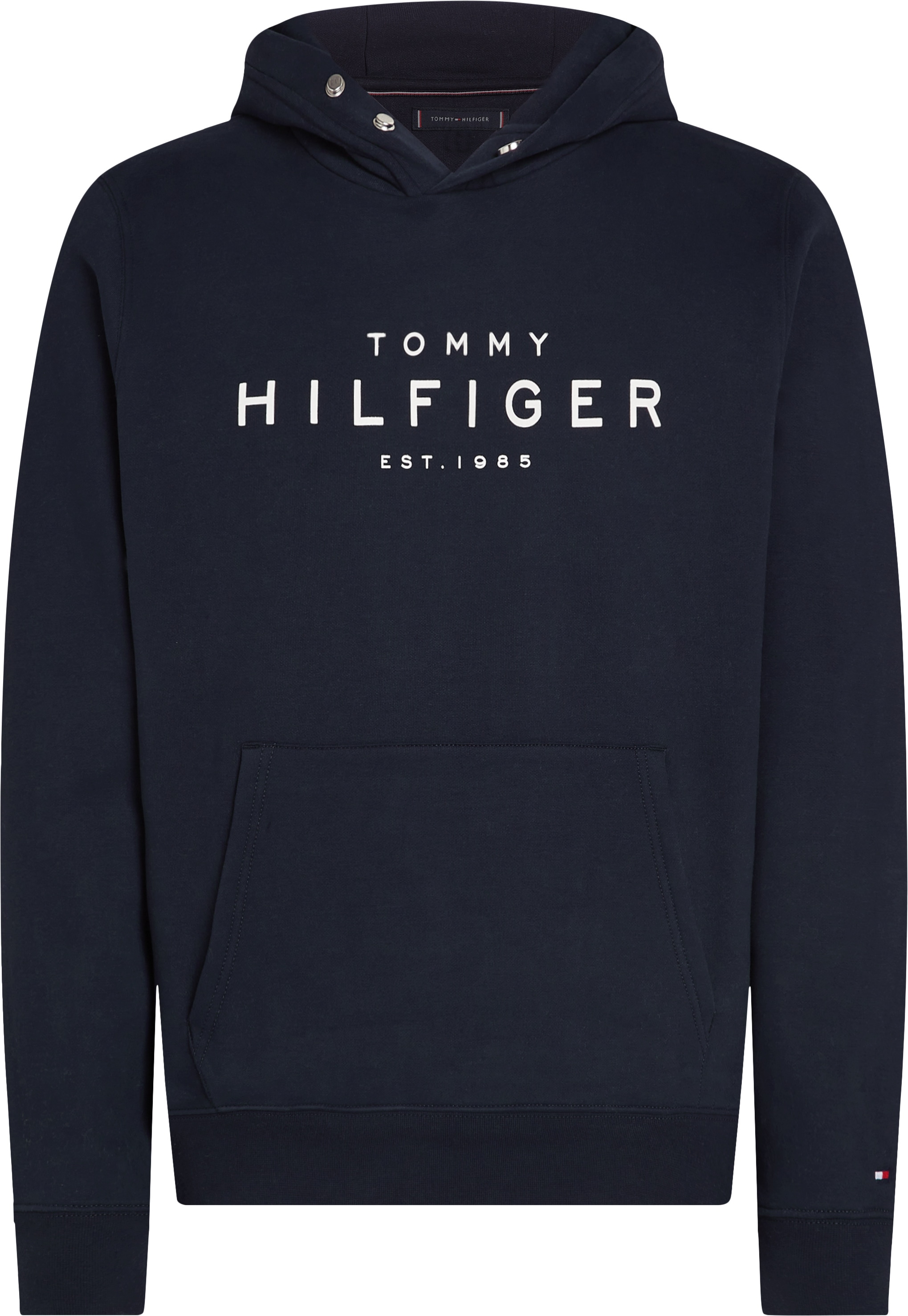 Sweatshirt »BT-TOMMY HILFIGER HOODY-B«, in Großen Größen, Logostickerei