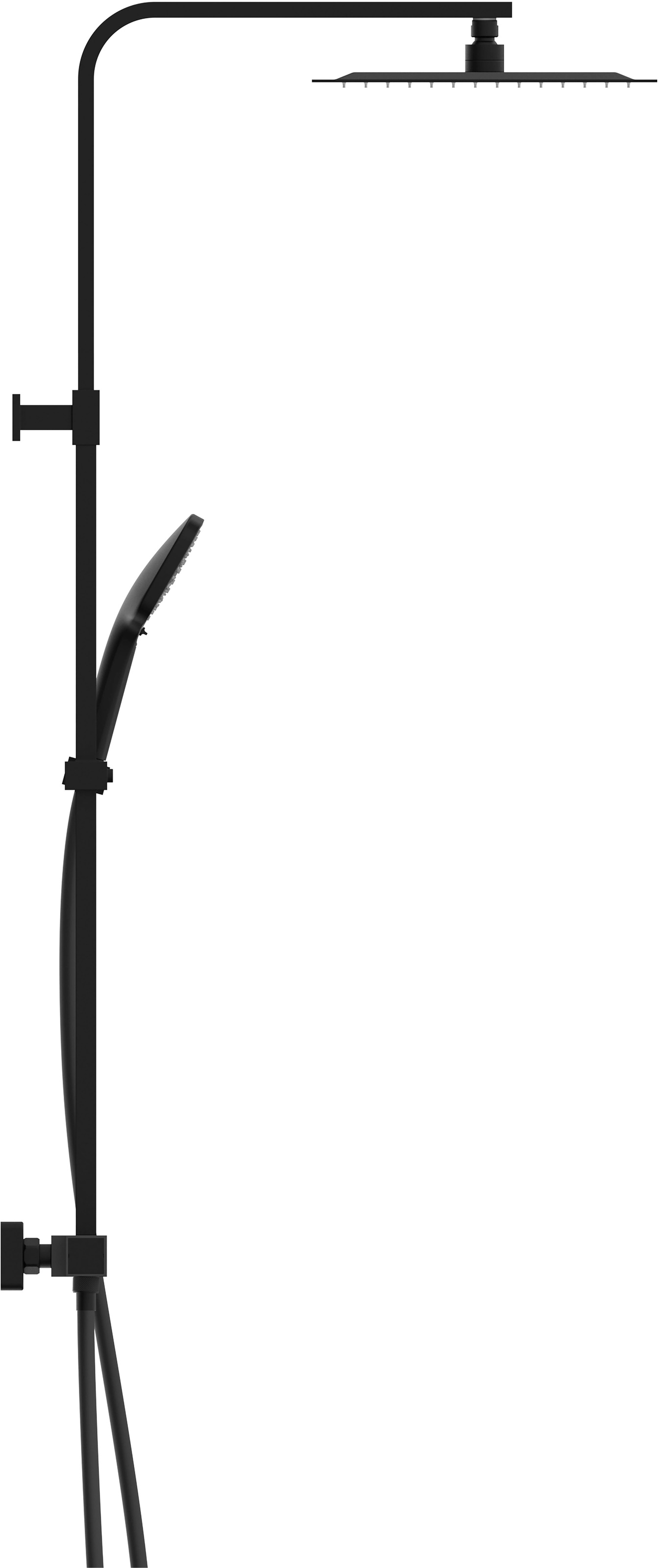 Thumbnail - welltime Brausegarnitur "SAN DIEGO" Hochwertiges Duschthermostat, Sicherheitssperre bei 38C