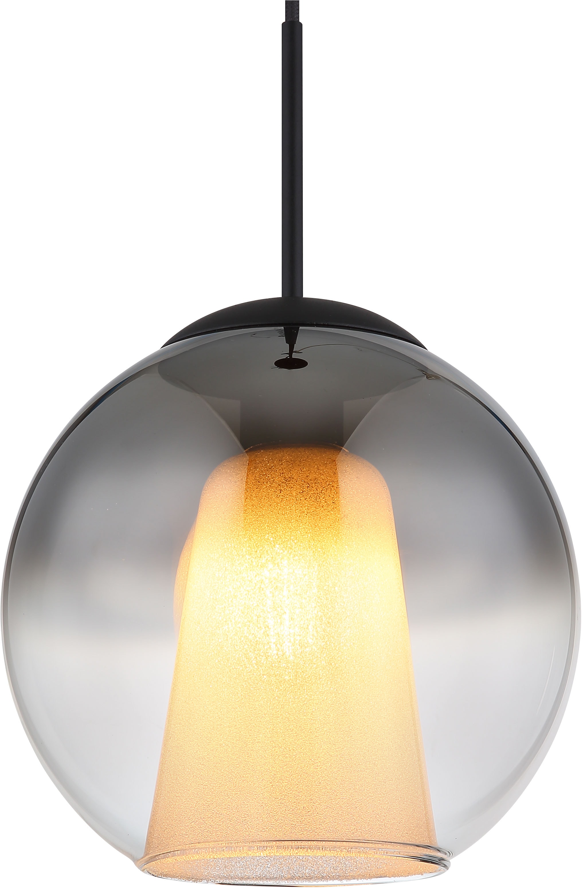 GLOBO LIGHTING Hängeleuchte »BARRY«, Leuchtmittel E27 | ohne Leuchtmittel, Hängelampe/Pendelleuchte/Esszimmer/Wohnzimmer/Esstisch