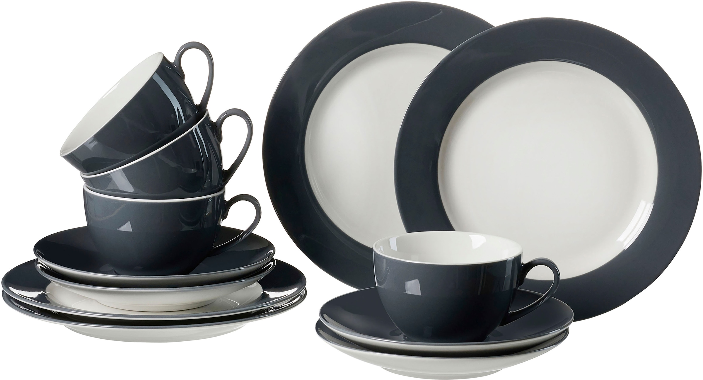 Ritzenhoff & Breker Kaffeeservice "Doppio" Geschirr-Set günstig online kaufen