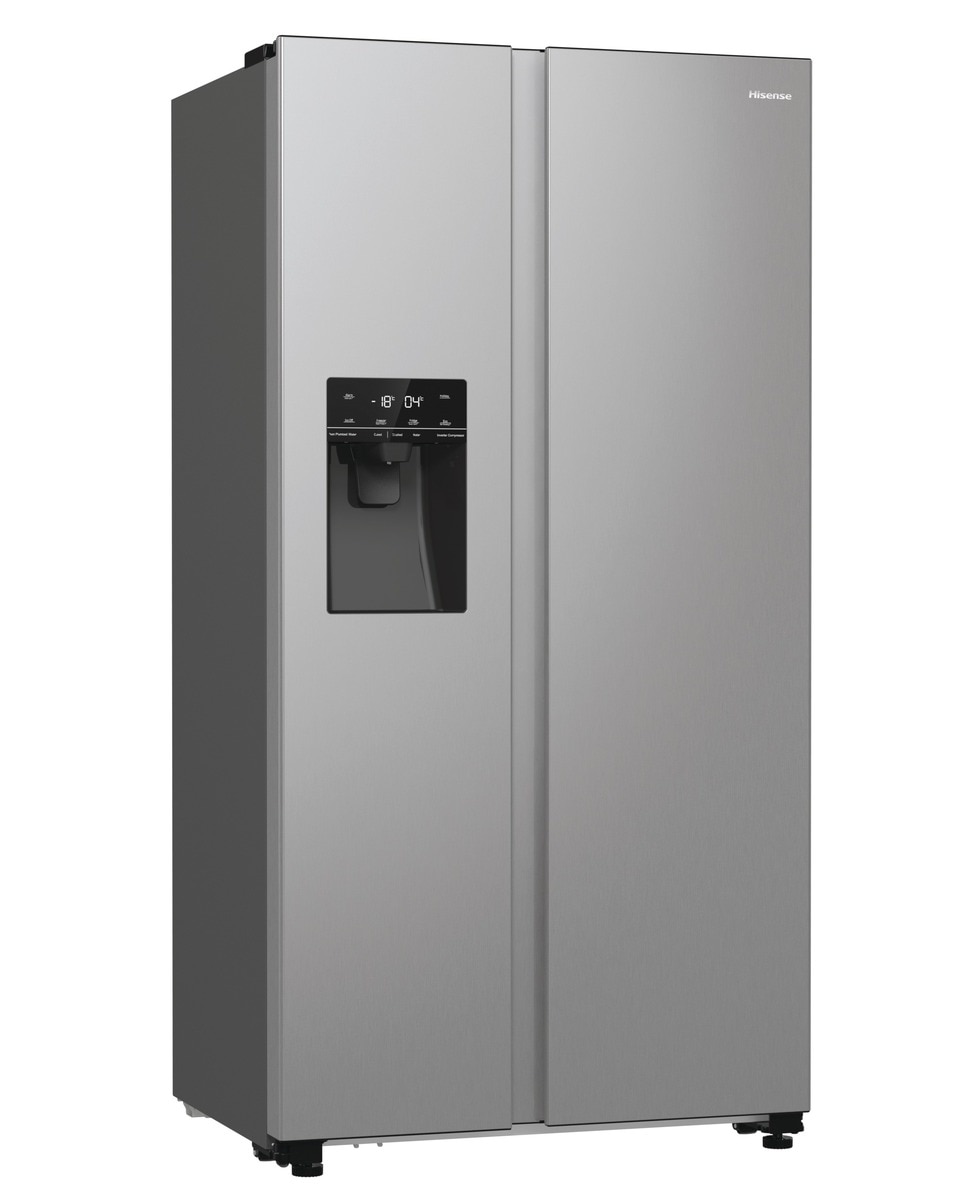 Hisense Side-by-Side "RS5P535NTCE" 178,6 cm hoch 91,5 cm breit Wasser-/Eiss günstig online kaufen