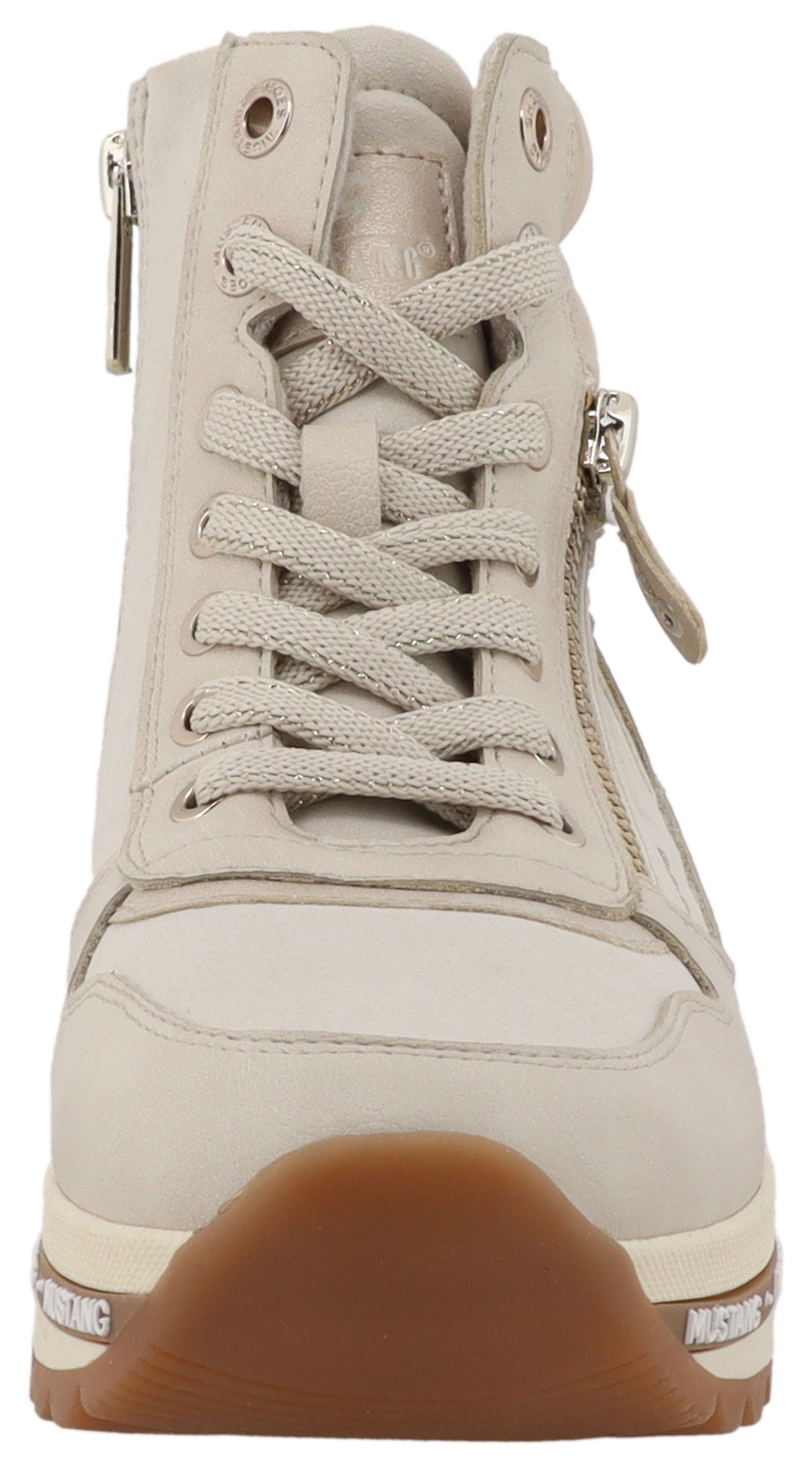 Mustang Shoes Winterboots »Urbana«  Plateausneaker, Winterboots mit wärmendem Textilfutter