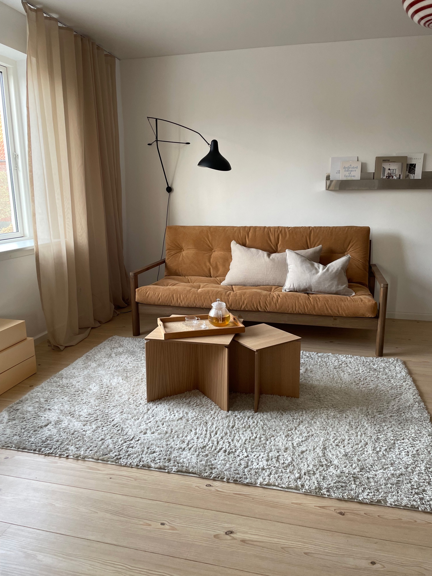 Karup Design Schlafsofa »KNOB«, mit Futonmatratze, verschiedene Farben, FSC®-zertifiziert, Kiefer
