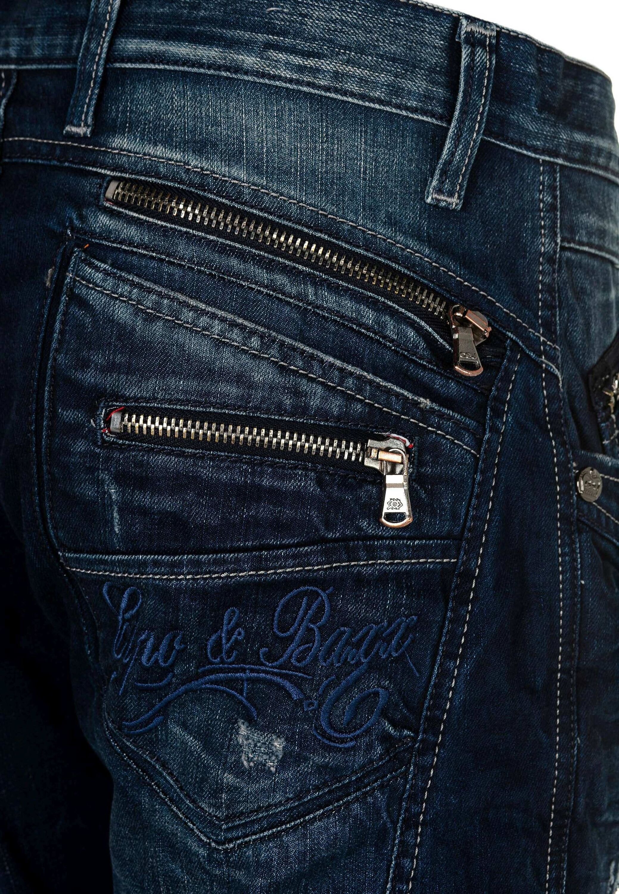 Cipo & Baxx Straight-Jeans »Jeans«, Jeans in Straight Fit, C-0768