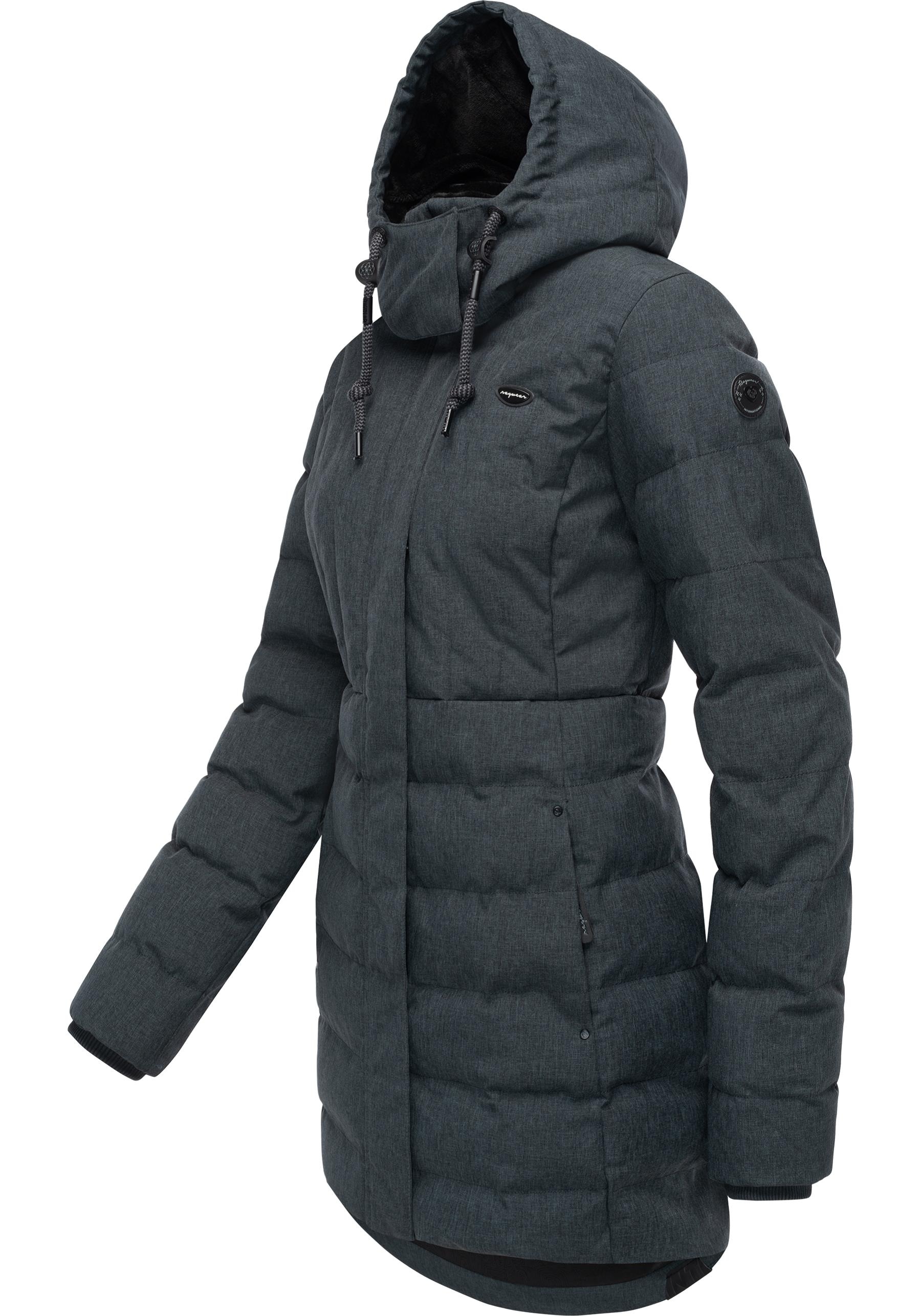 Ragwear Kurzmantel »Ashanta« Wasserdichter Winterparka mit gefütterter Kapuze