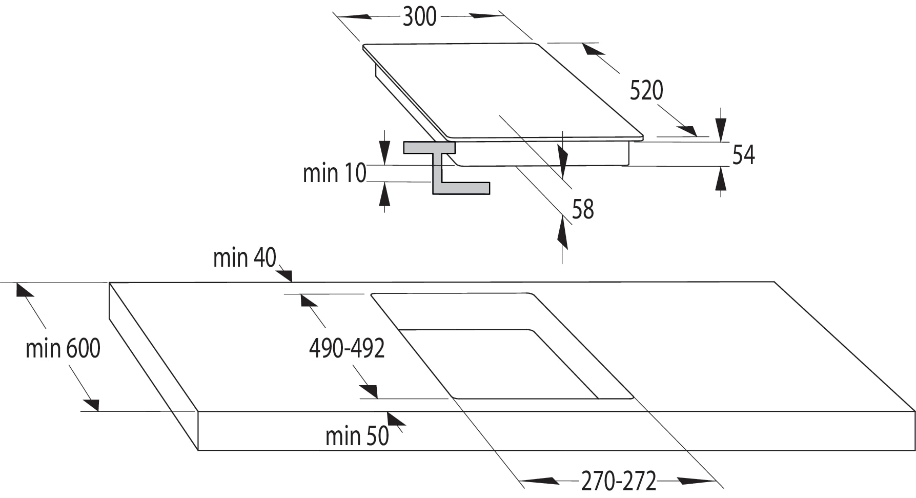 GORENJE Induktions-Kochfeld »GI 3201 BC«, GI 3201 BC