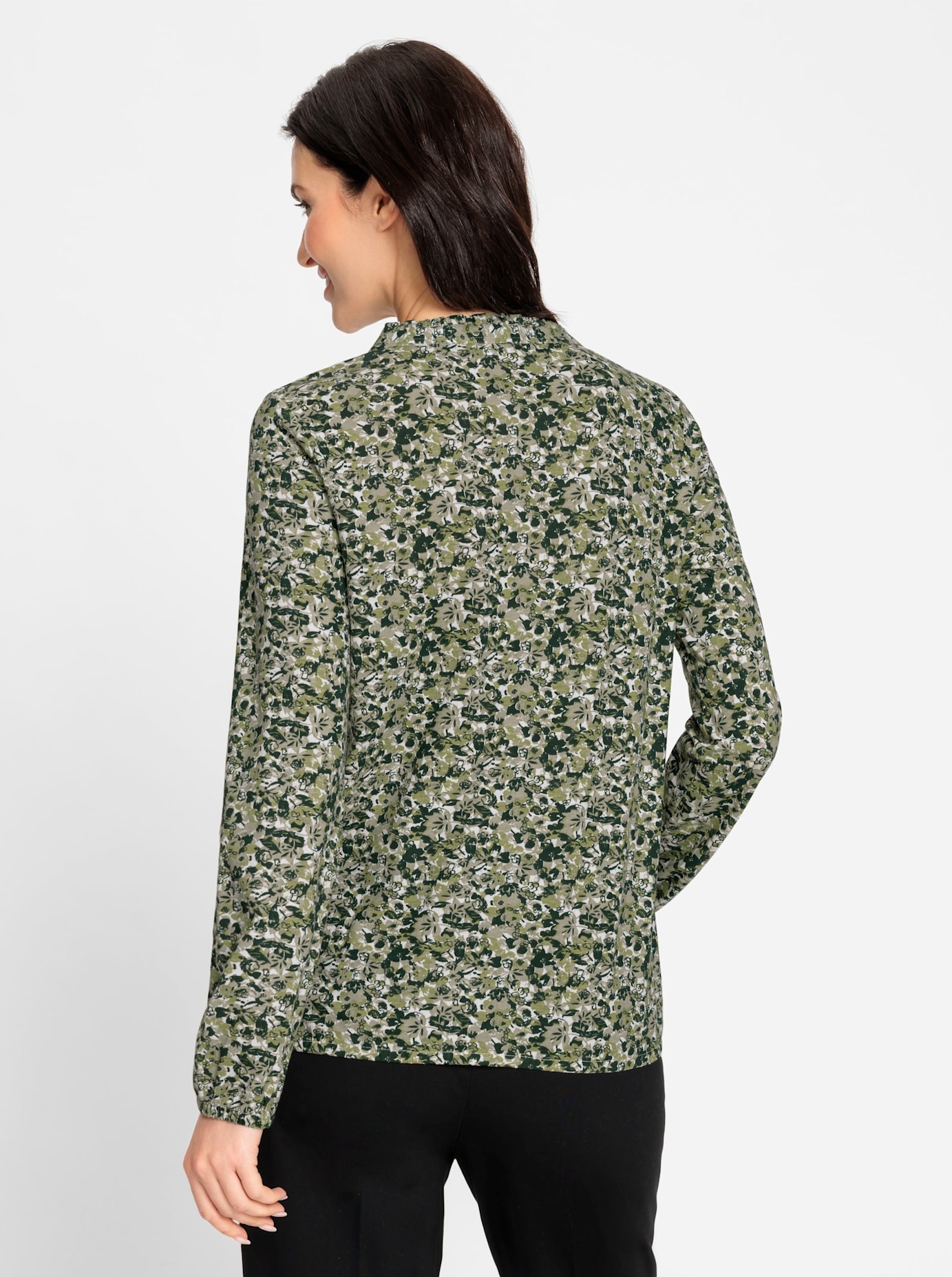 Inspirationen Langarmshirt »Druck-Shirt«, (1 tlg.)