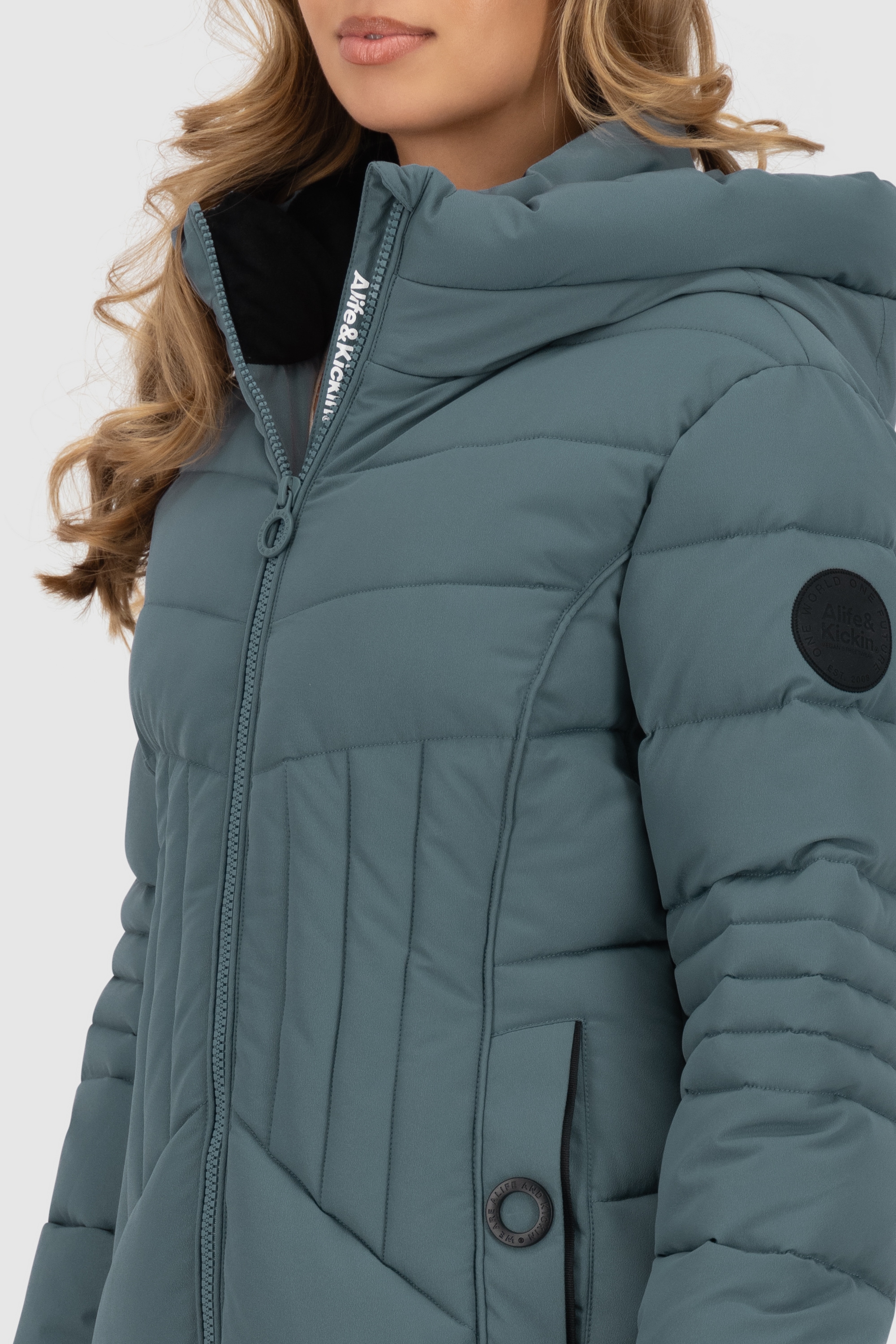 Alife & Kickin Winterjacke »Damen PRISCILLAAK A PUFFER PARKA«