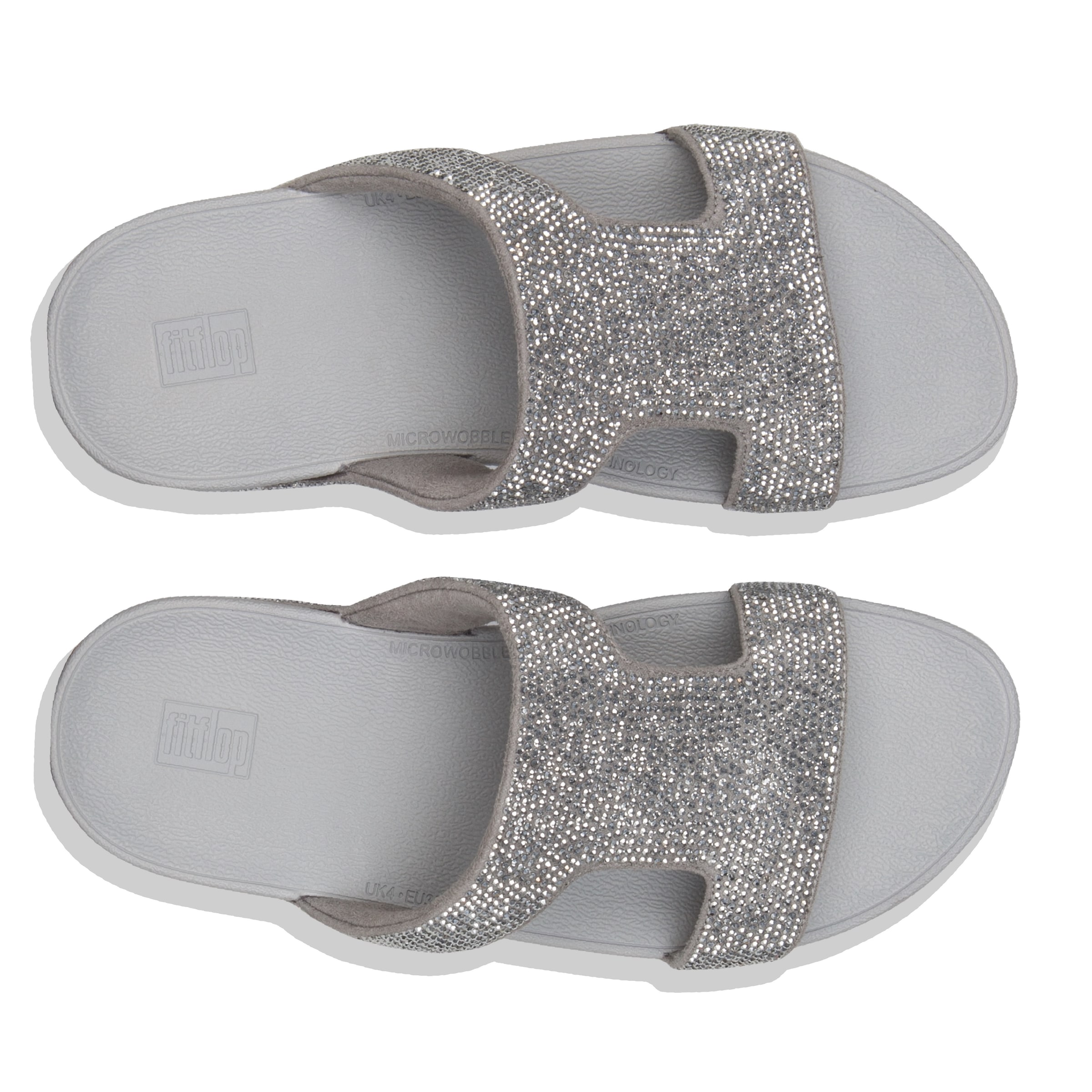 Fitflop Pantolette »MARLI«, Sommerschuh, Strandschuh, Sandale, Flats mit Glitzer-Details
