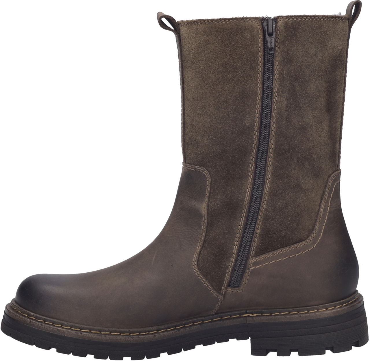 Josef Seibel Winterstiefel »Curtis 52«  Blockabsatz, Stiefelette mit Logoprägung, Weite G (=weit)