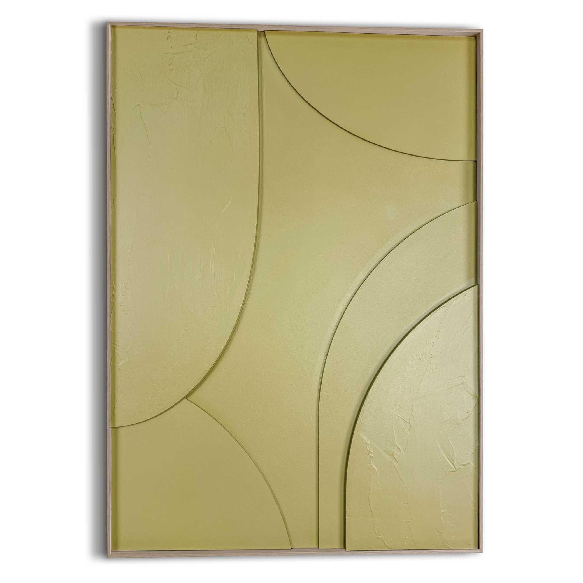 Reinders Wandbild "Terrace vintage green", Home Office - Grün - MDF - Abstr günstig online kaufen