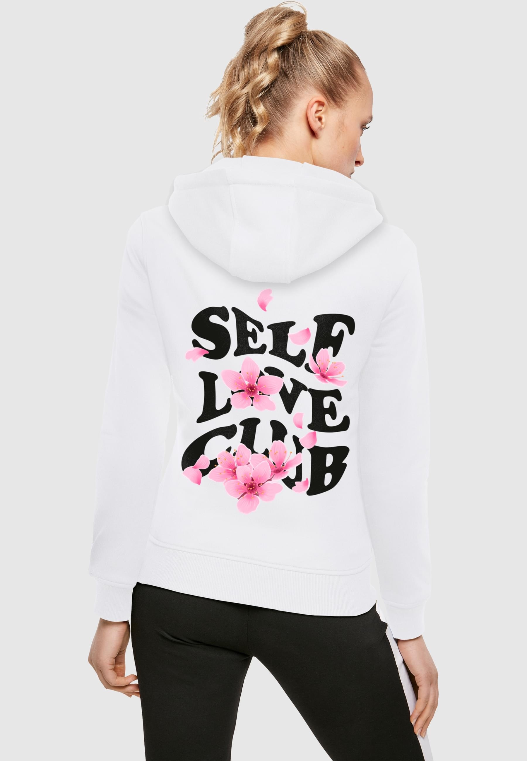 Miss Tee Kapuzenpullover »Miss Tee Damen Self Love Club Hoody«, (1 tlg.)