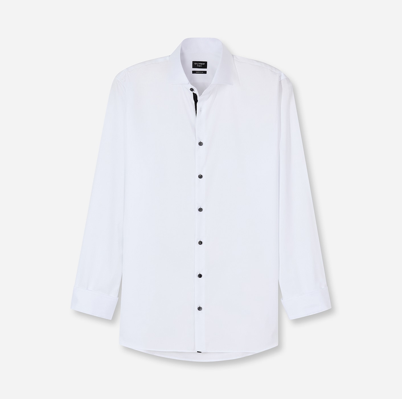 OLYMP Langarmhemd "No. Six" Businesshemd, super slim, Royal-Kentkragen, uni günstig online kaufen