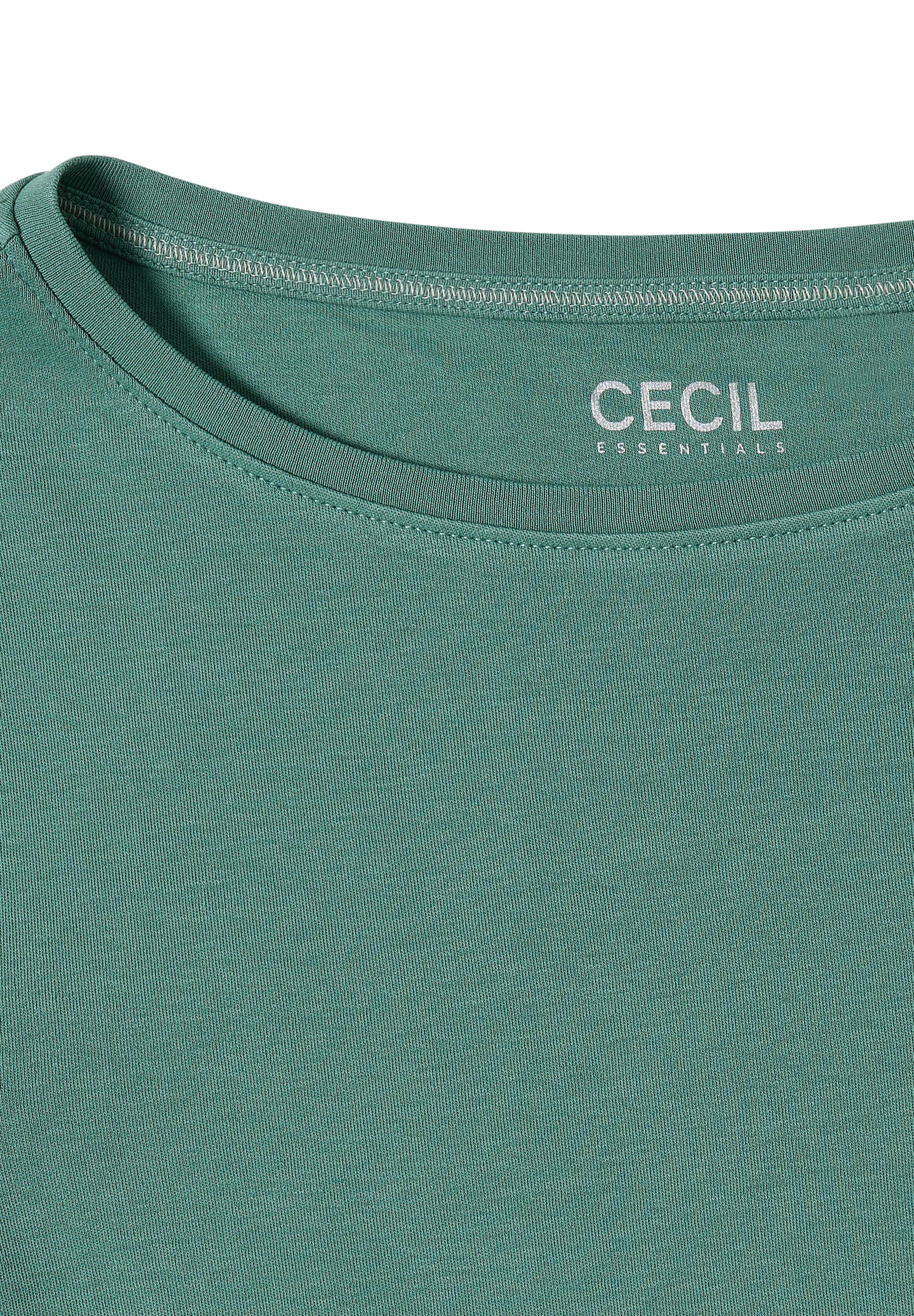 Cecil 3/4-Arm-Shirt, aus reiner Baumwolle