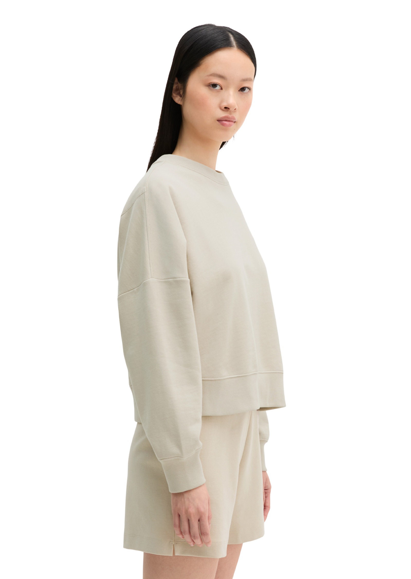 Marc O'Polo Sweatshirt »mit gepeachter Oberfläche«
