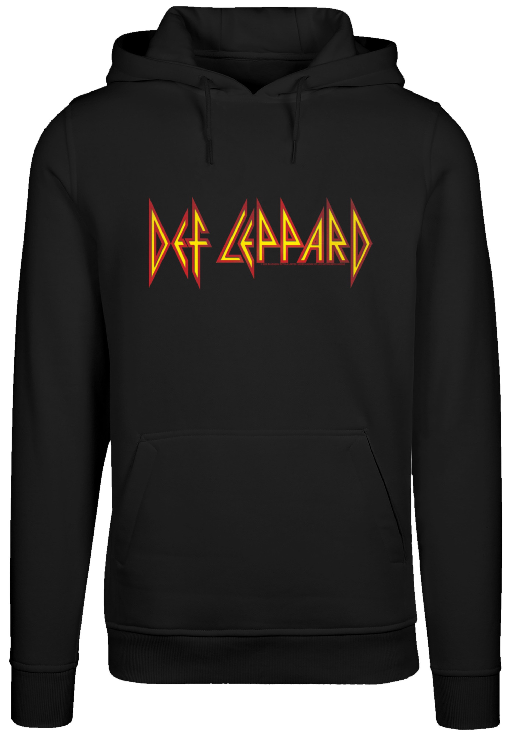 F4NT4STIC Kapuzenpullover »Def Leppard Shatter Logo«, Premium Qualität