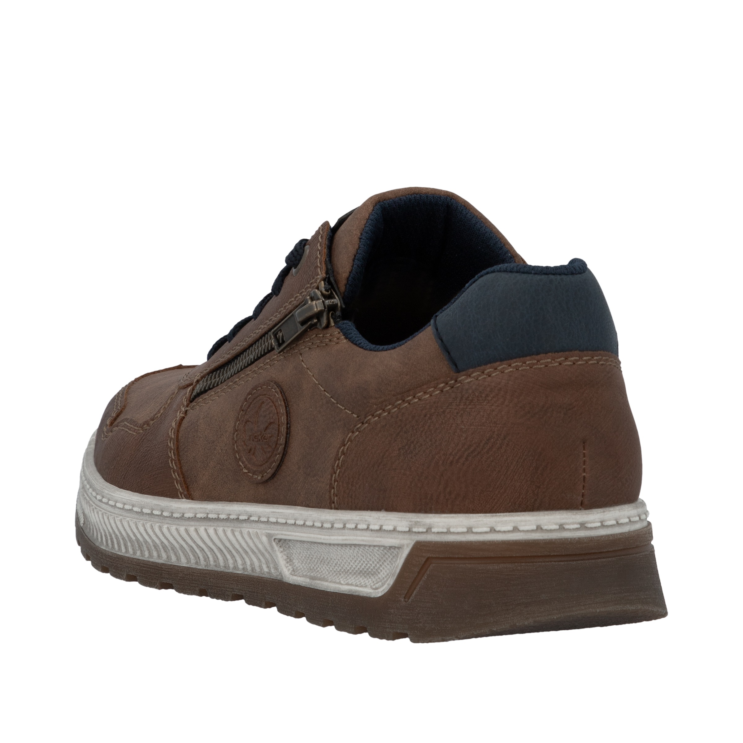 Rieker Sneaker, Freizeitschuh, Halbschuh, Schnürschuh mit Kontrastbesatz günstig online kaufen