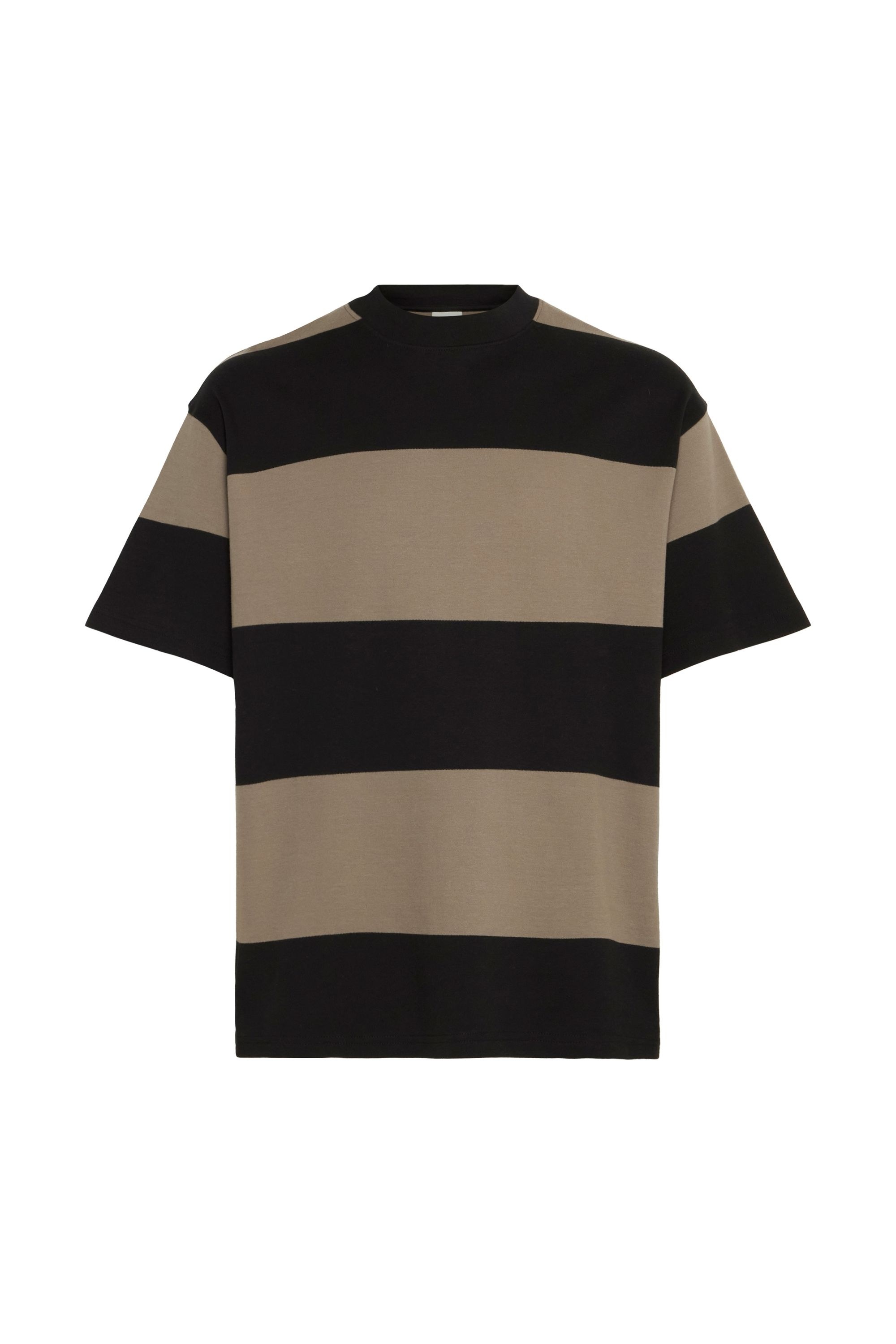 SOLID Herren Rundhalsshirt "Rundhalsshirt SDRoy", schwarz, Gr. XXL, Obermaterial: 100% Baumwolle CO., Shirts