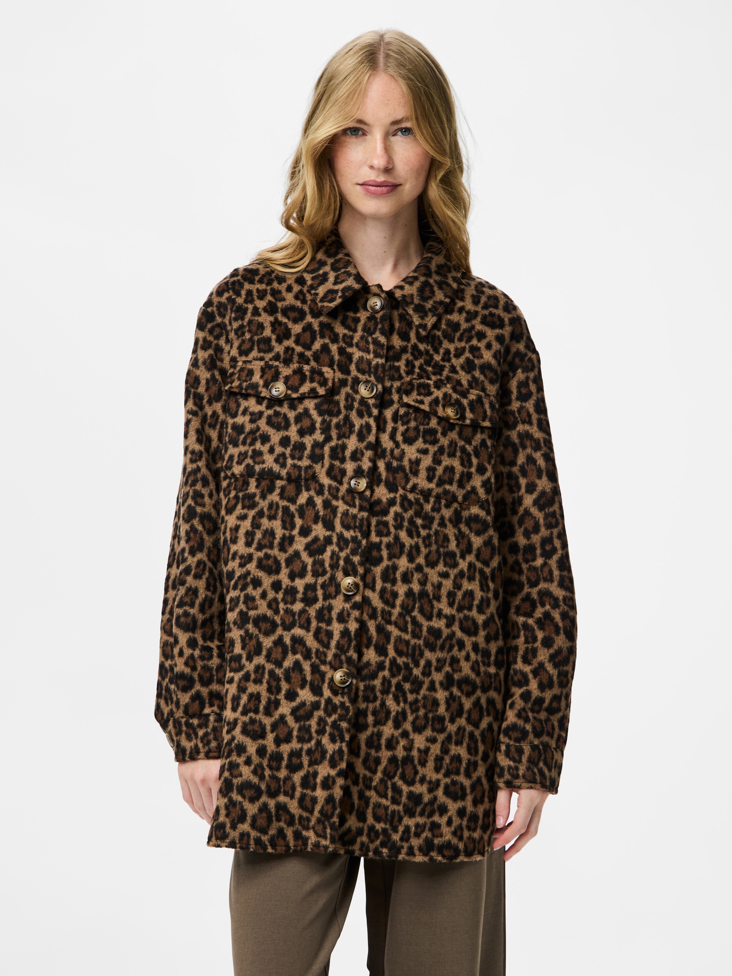 pieces Hemdjacke "PCSAGA SHACKET NOOS" günstig online kaufen