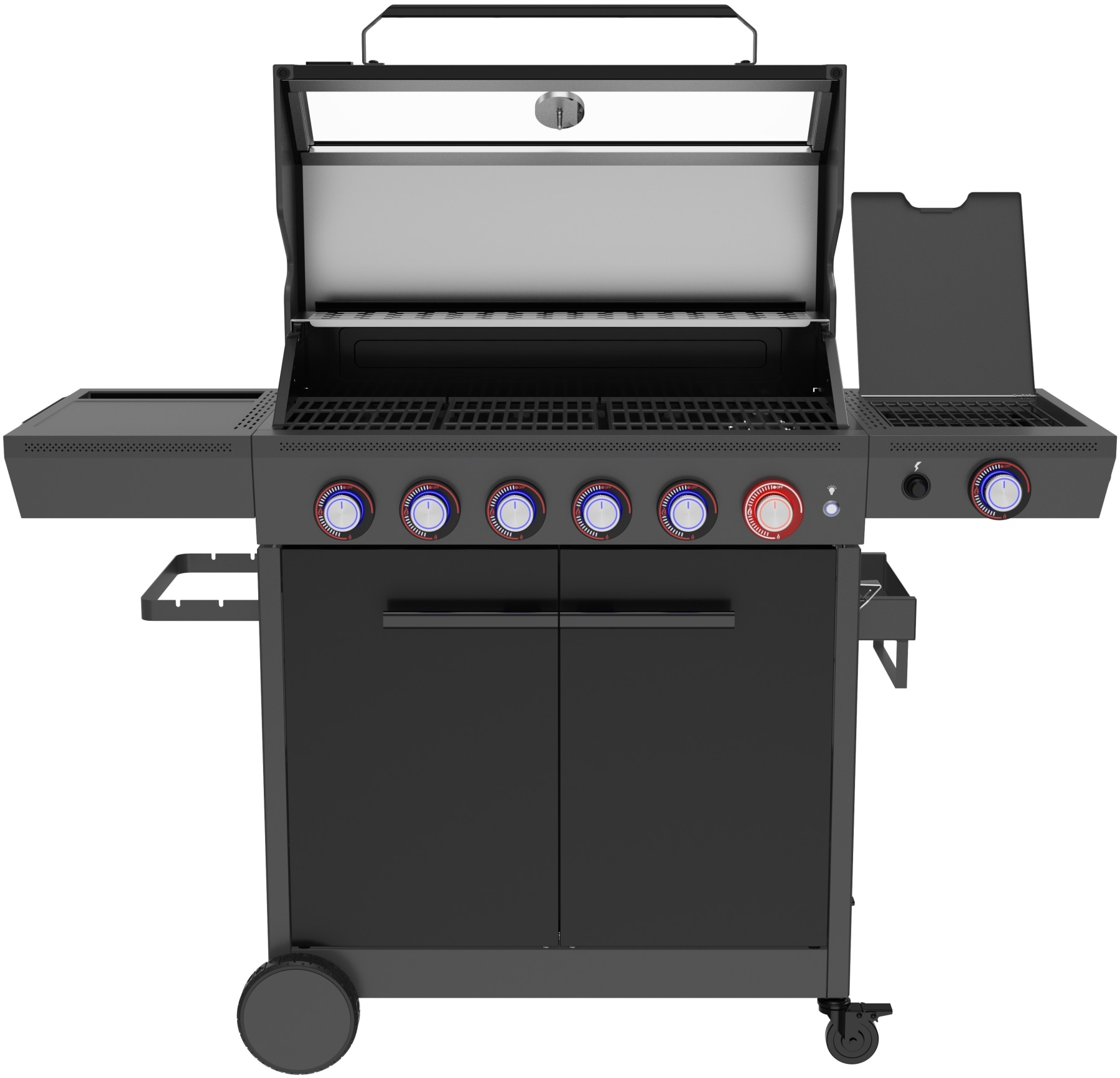 El Fuego Gasgrill »Key West« 22 kW (6 Brenner je 3,0 kW + 1 Turbobrenner 4,0 kW)