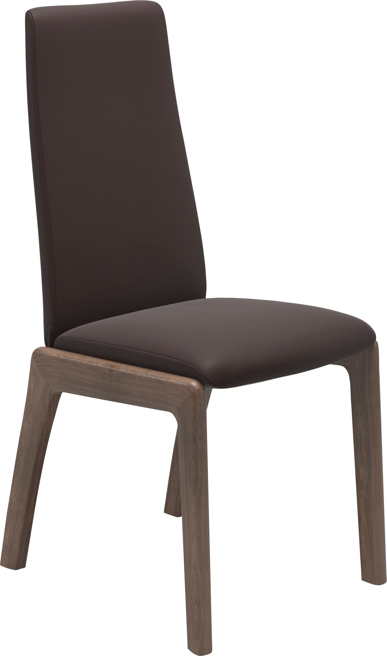 Stressless® Polsterstuhl »Laurel«, Leder PALOMA, High Back, Größe M, mit abgerundeten Beinen in Walnuss