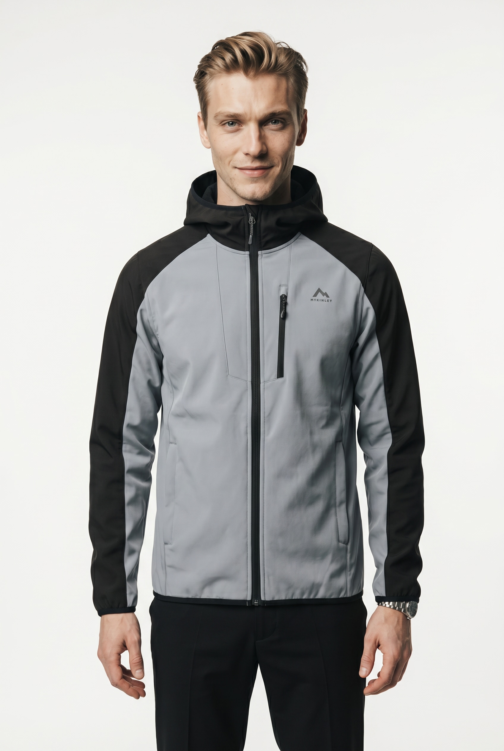McKINLEY Outdoorjacke "HE.-JACKE CIAMARELLO II JKT M" ohne Kapuze Regular fit mit Stehkragen
