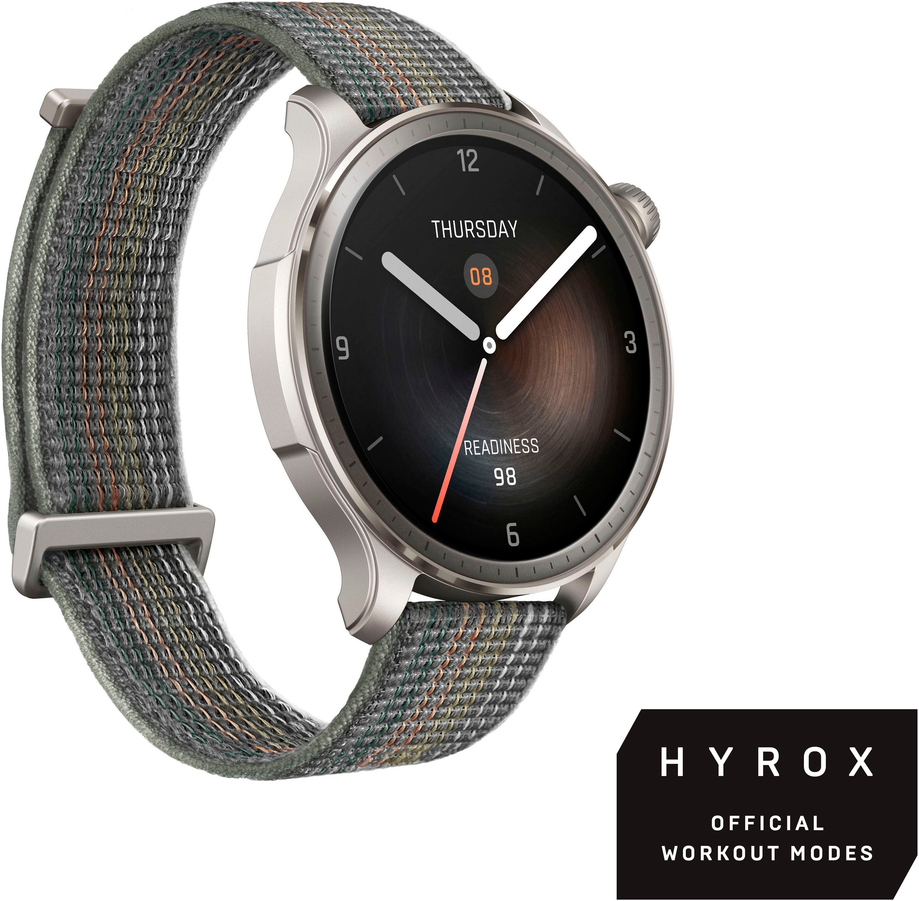 AMAZFIT Smartwatch "Balance", schwarz, Smartwatches, Hyrox Race Mode