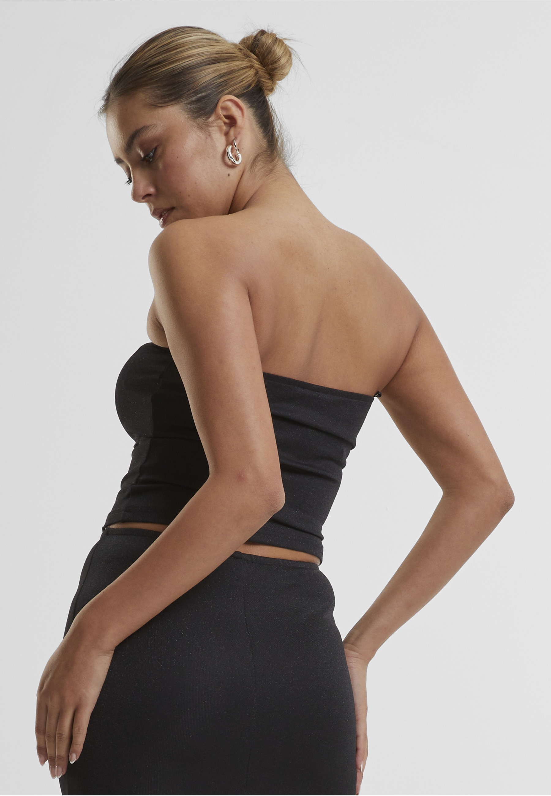 URBAN CLASSICS Bügelloser BH »Urban Classics Ladies Glitter Bandeau«