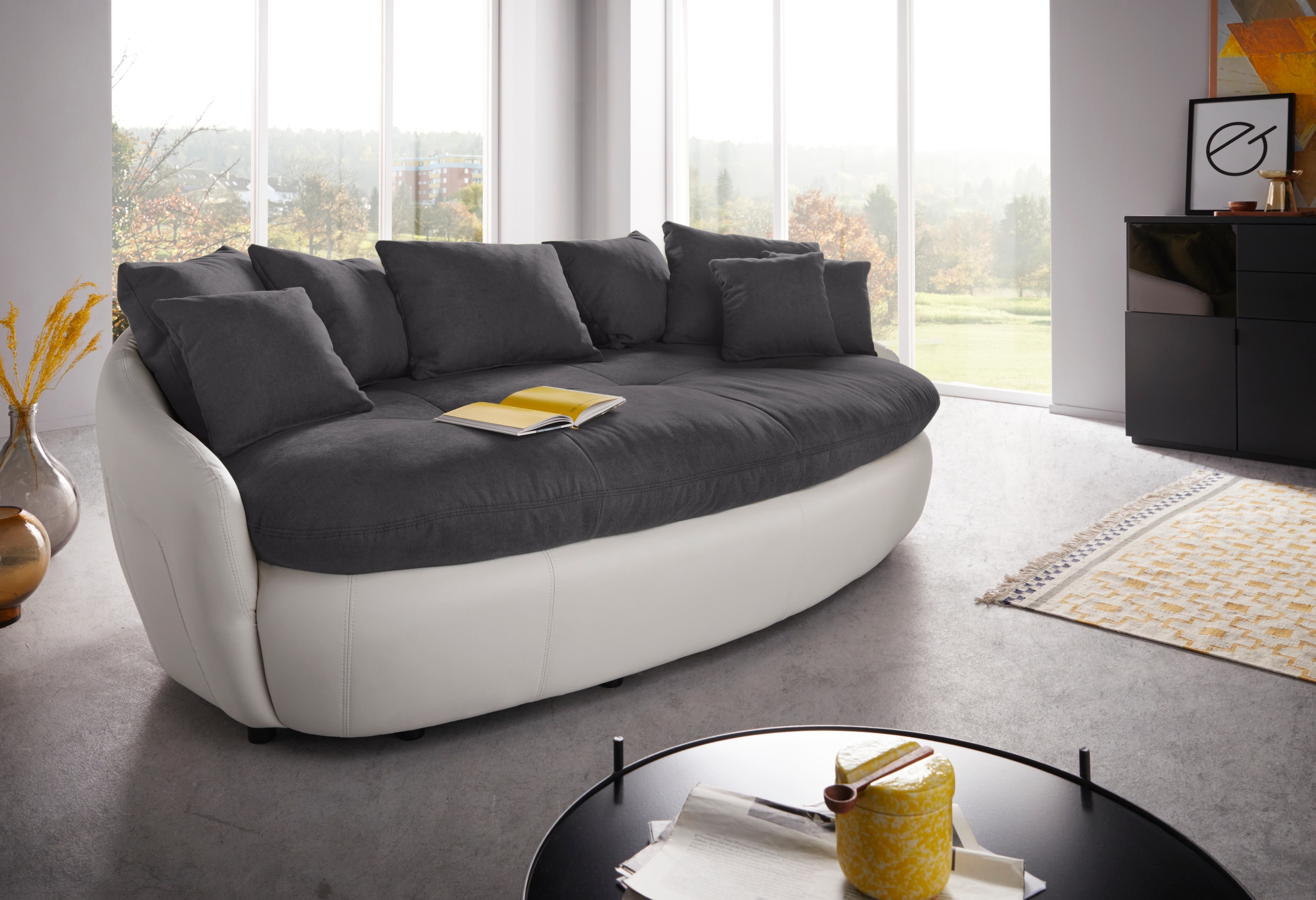 INOSIGN Big-Sofa "Aruba", gemütliches Megasofa in XXL in organischer Form m günstig online kaufen