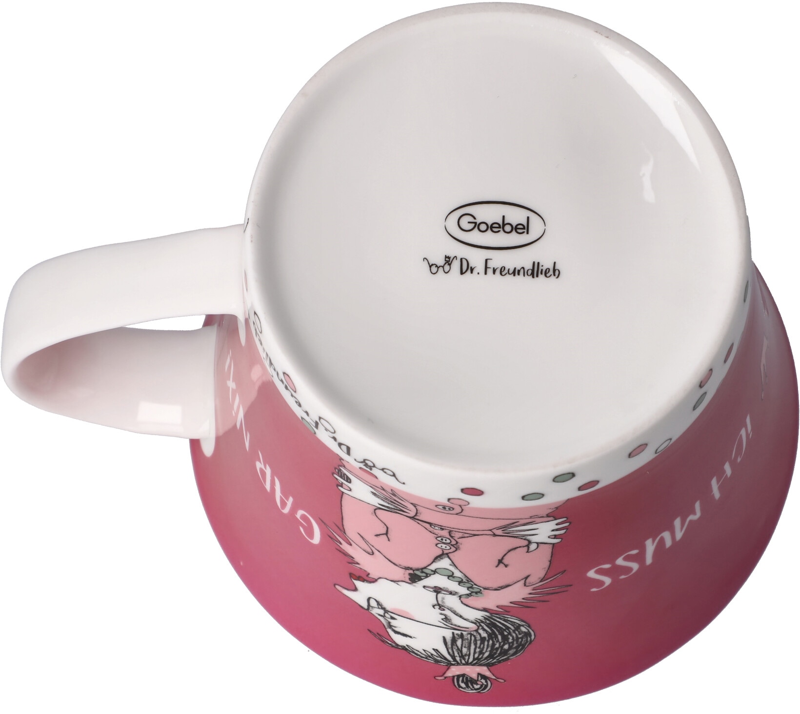 Goebel Tasse »Barbara Freundlieb«, Coffee-/Tea Mug,Barbara Freundlieb - "Ich muss gar nix"