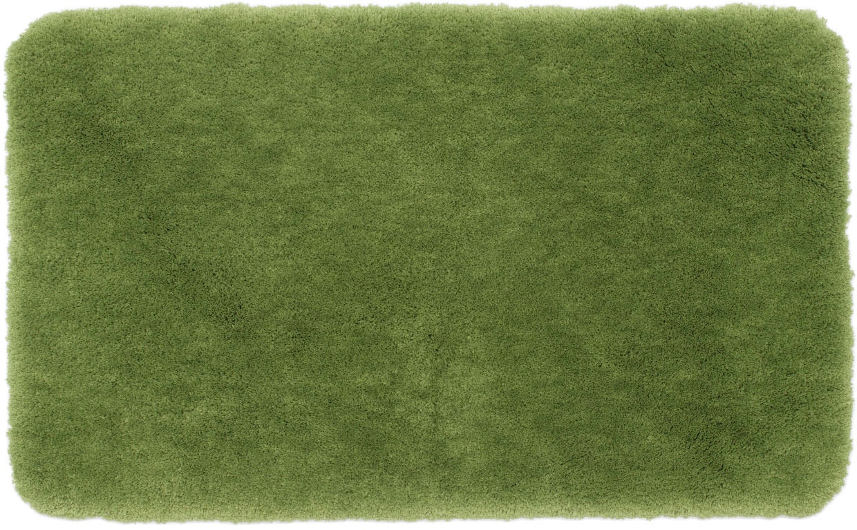 Badematte GÖZZE, grün, Polyester, Badematten, "»DELUXE«", mit extra hohem Flor