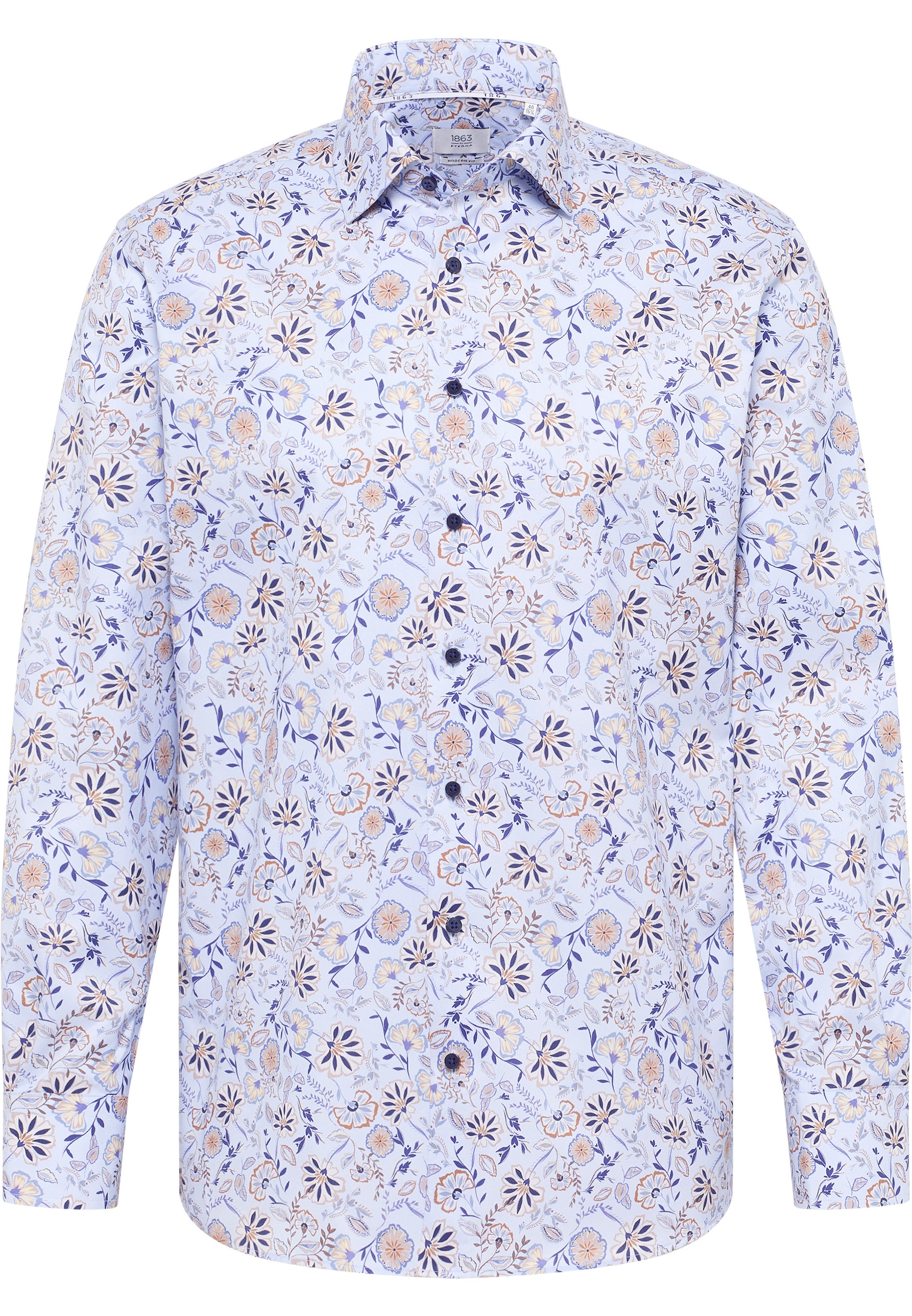 Eterna Langarmhemd »MODERN FIT«, NON IRON (bügelfrei)