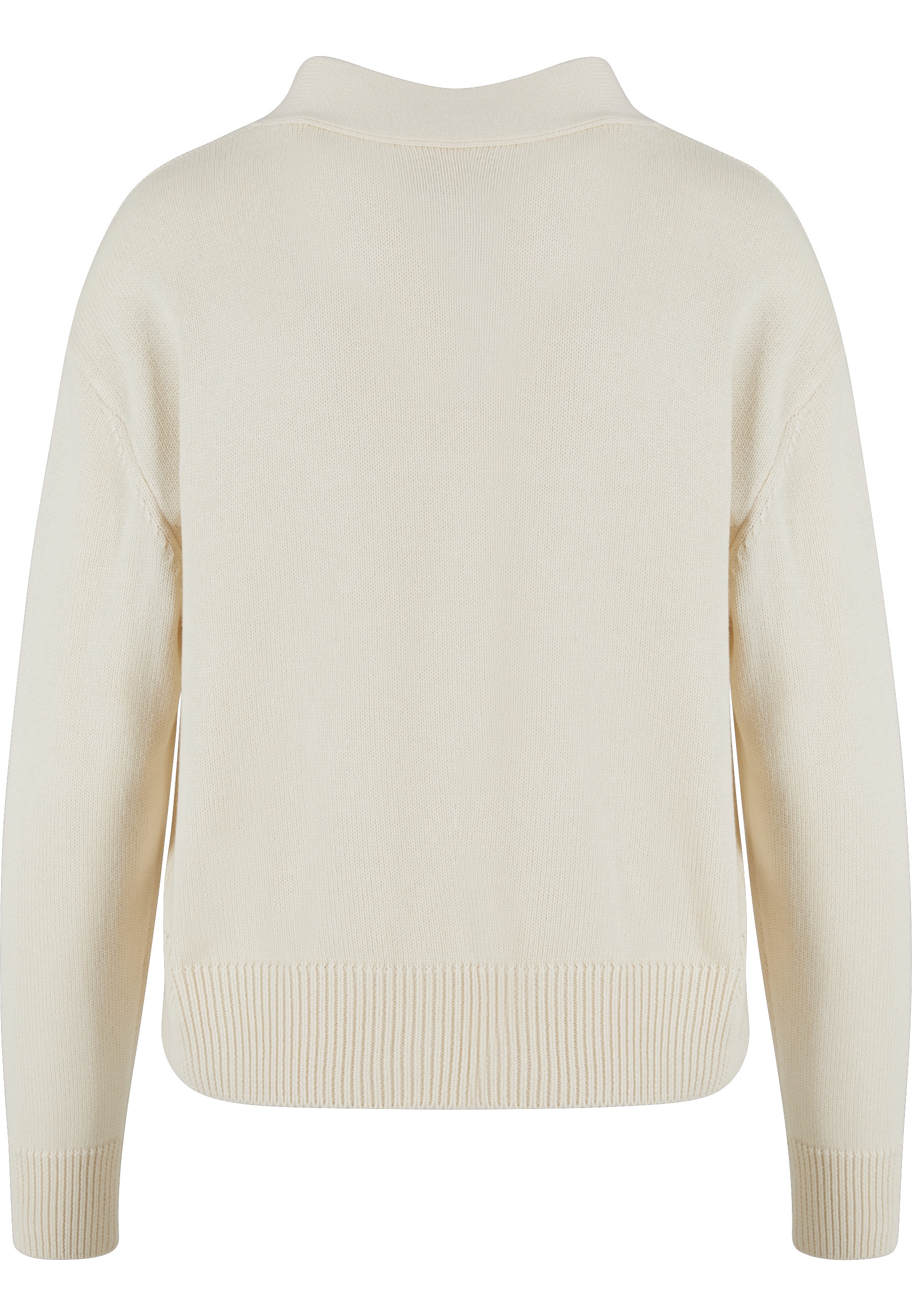 URBAN CLASSICS Strickjacke »Urban Classics Damen Ladies Rib Cardigan« 1 Stk.