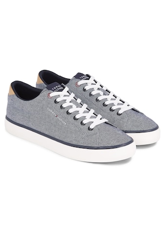 TOMMY HILFIGER Sneaker »TH HI VULC LOW CHAMBRAY«