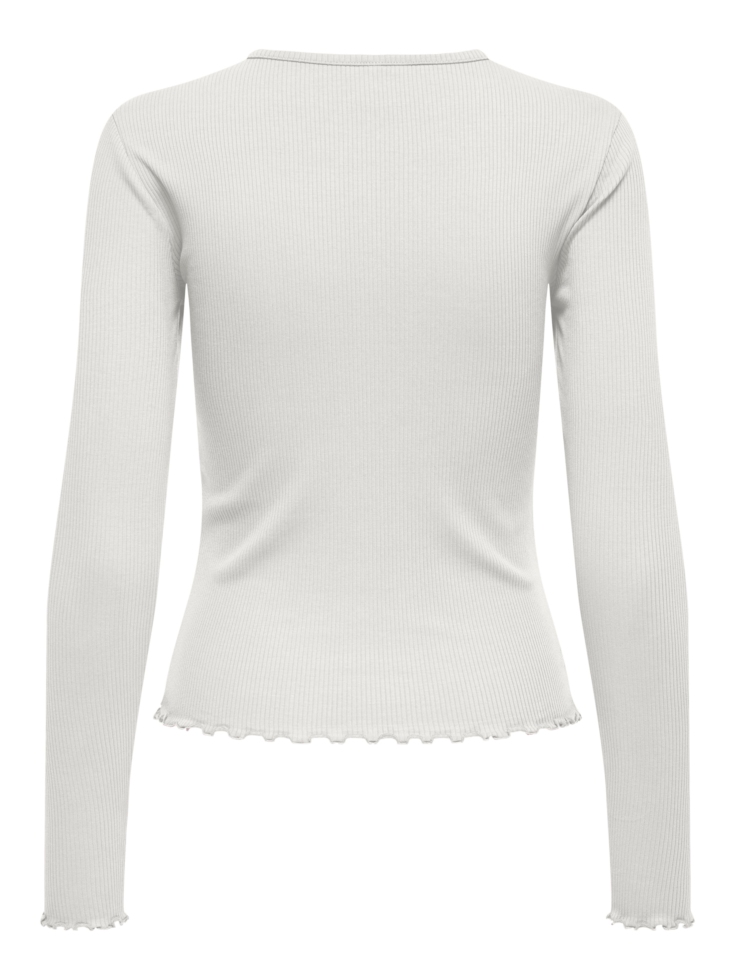 ONLY Langarmshirt »ONLINA L/S O-NECK TOP JRS«