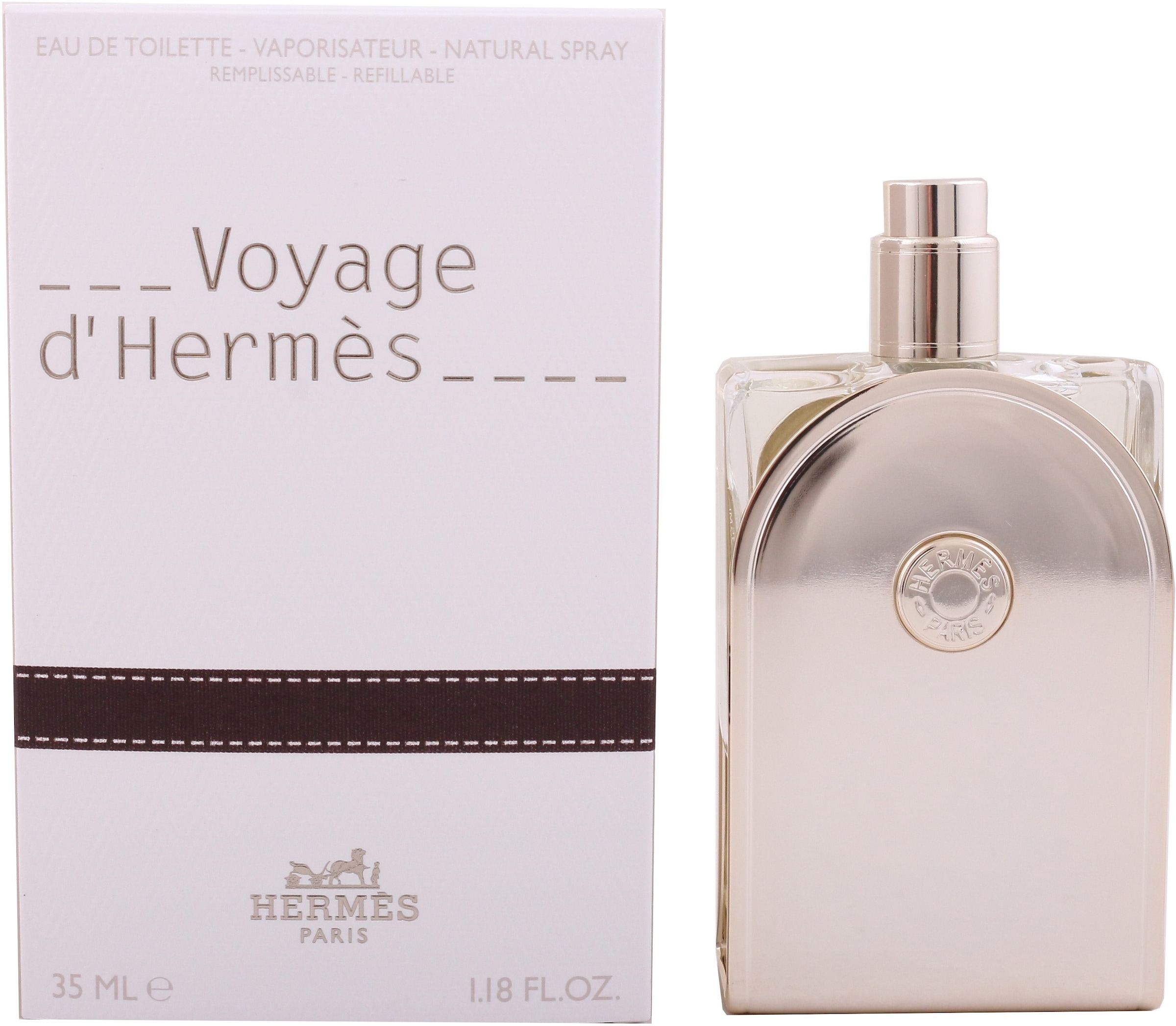 HERMÈS Eau de Toilette »Voyage D'Hermes«, Blumiger Unisex-Duft mit Zitrusfrüchten, Tee, Hedione, Holz & Moschus.