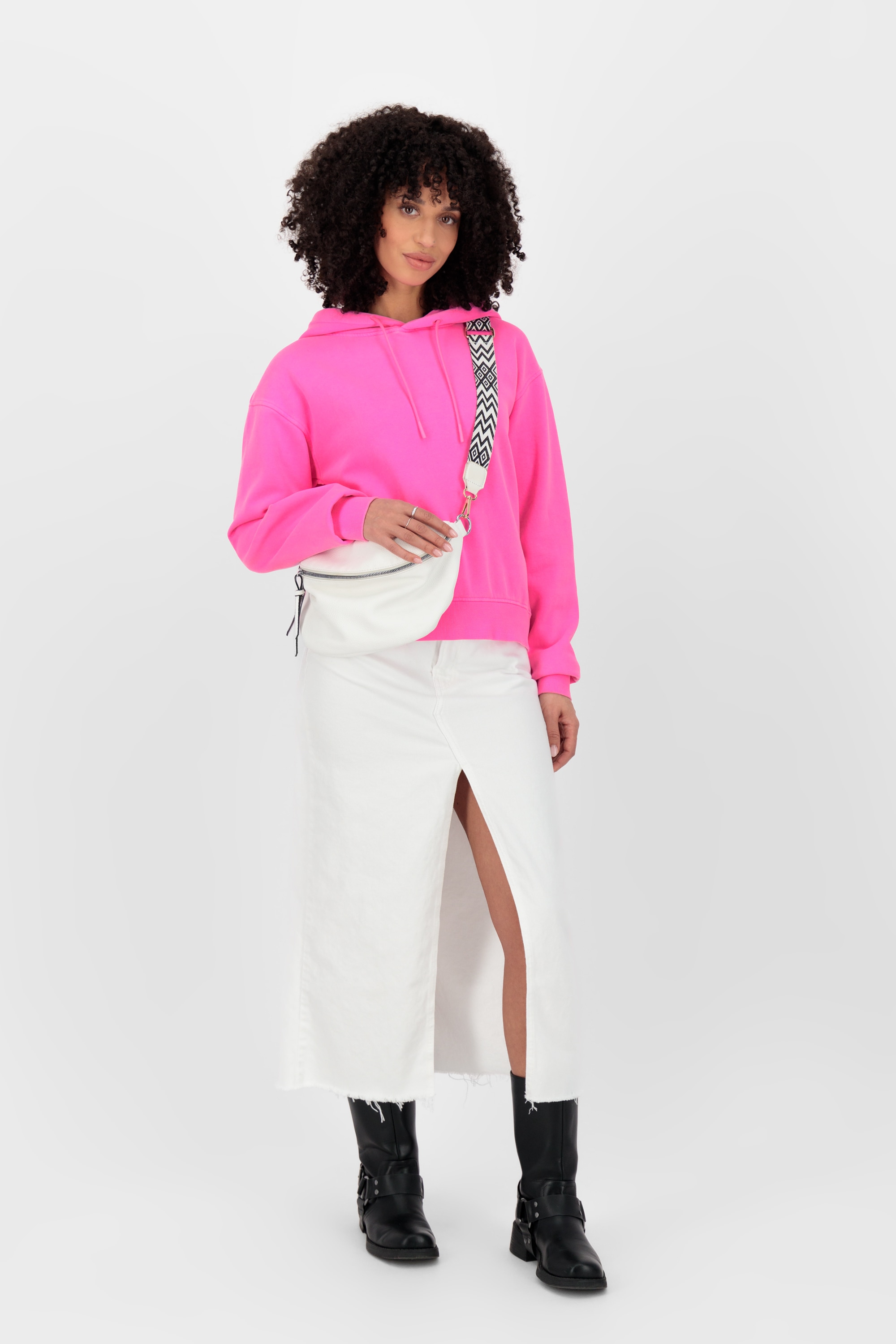 Alife & Kickin Kapuzensweatshirt »Damen ThaneeAK A«, Basic Hoodie Kapuzenpullover, Sweatshirt mit Kapuze