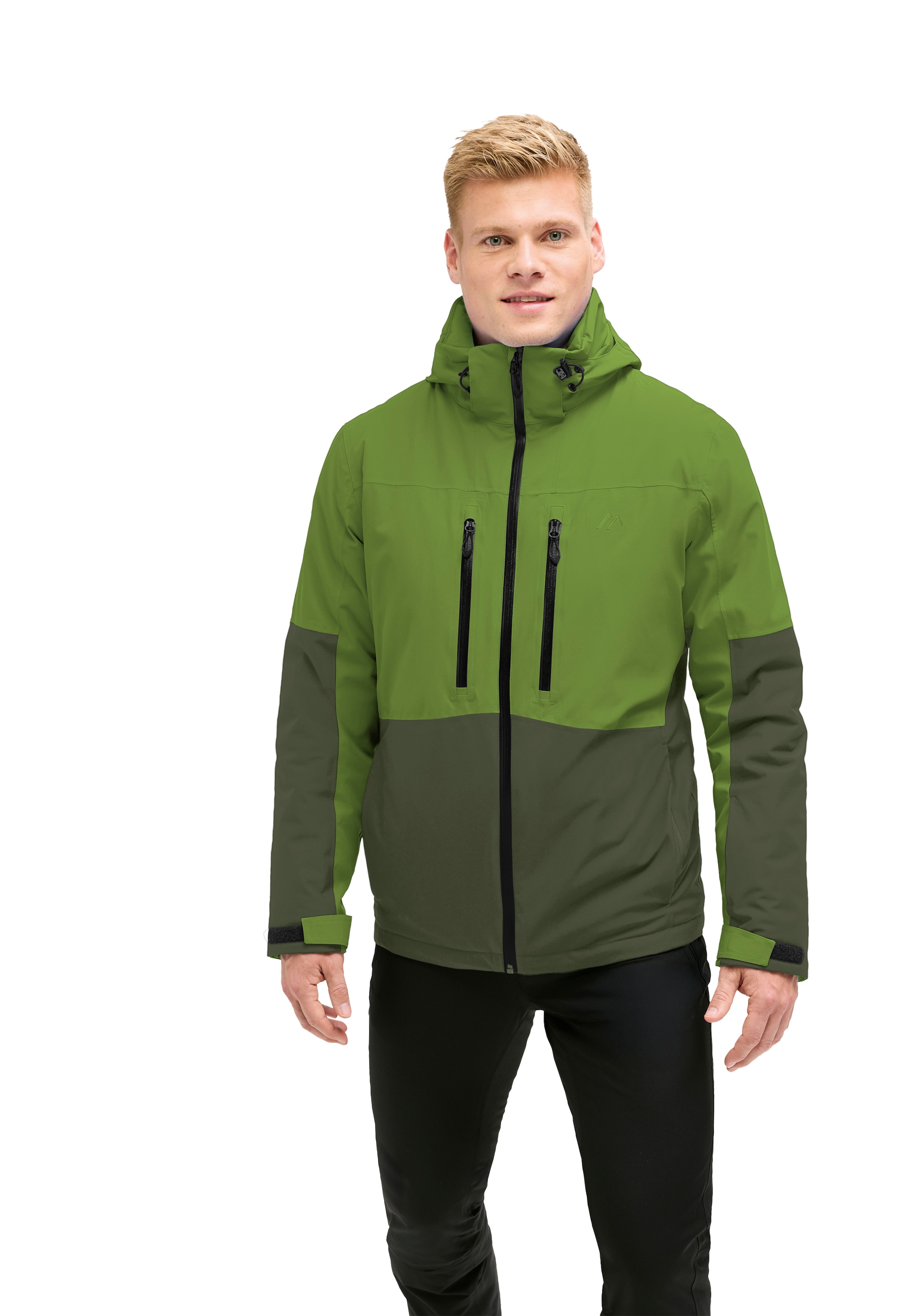 Maier Sports Skijacke »Golte« Herren Winterjacke wasserdicht, mit RV-Taschen und Kapuze