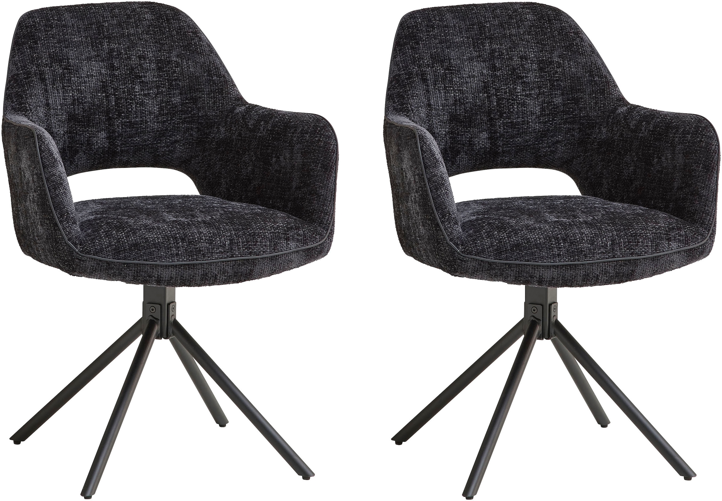 Stolkom Armlehnstuhl "Adrina, BxHxT 62x89x62 cm" (Set) 2 Stk.180 grad drehb günstig online kaufen