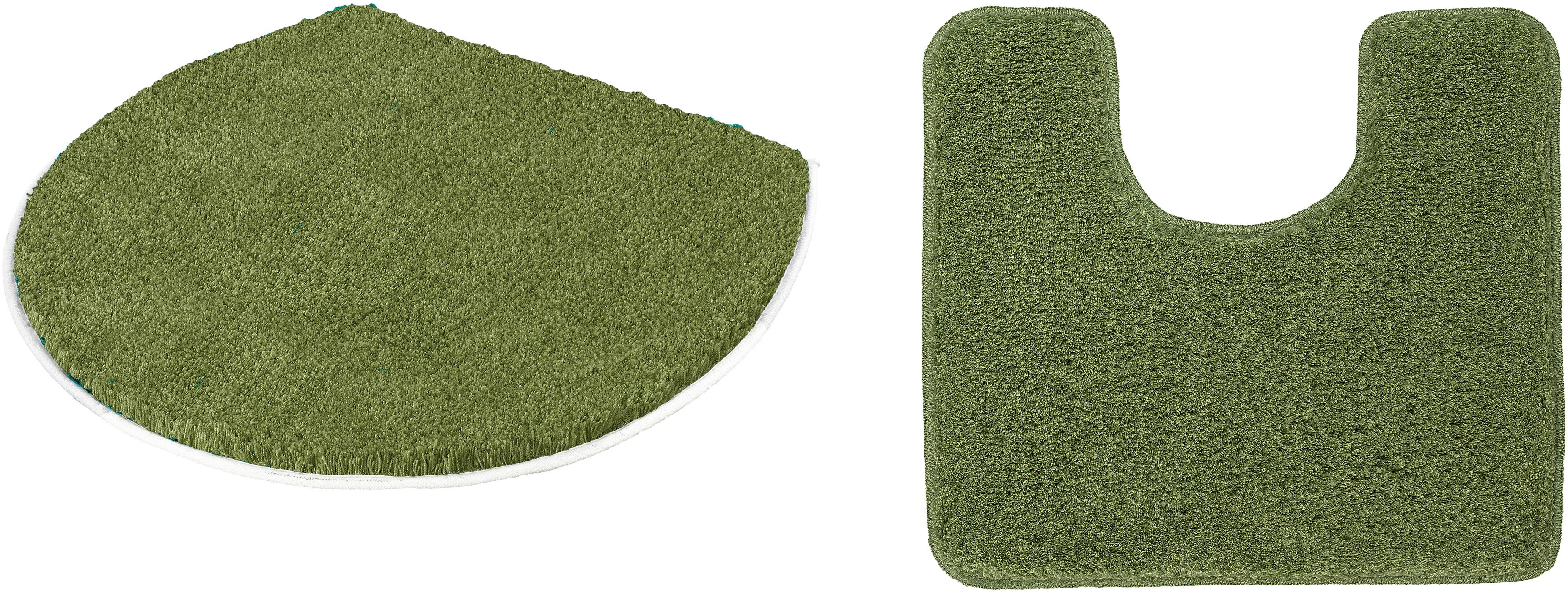 Kleine Wolke Badematte "RELAX, Badvorleger, Badezimmer Teppich" Höhe 30 mm rutschhemmend beschichtet fußbodenheizungsgeeignet Badteppich, meliert, rechteckig, rund & als Set erhältlich