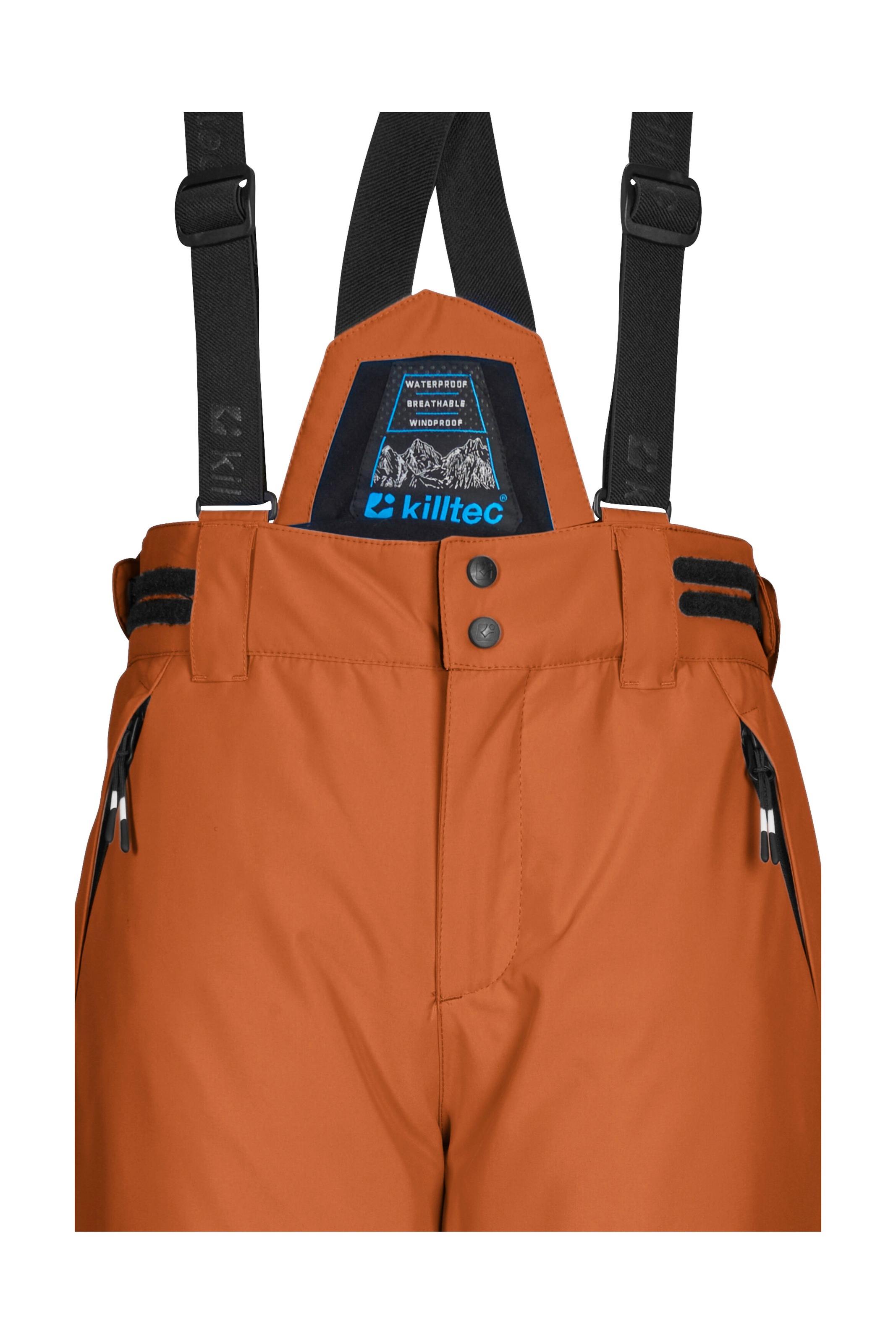 Killtec Skihose »KSW 214 BYS SKI PNTS«, Wasserdichte, atmungsaktive Skihose mit verstellbarem Latz.