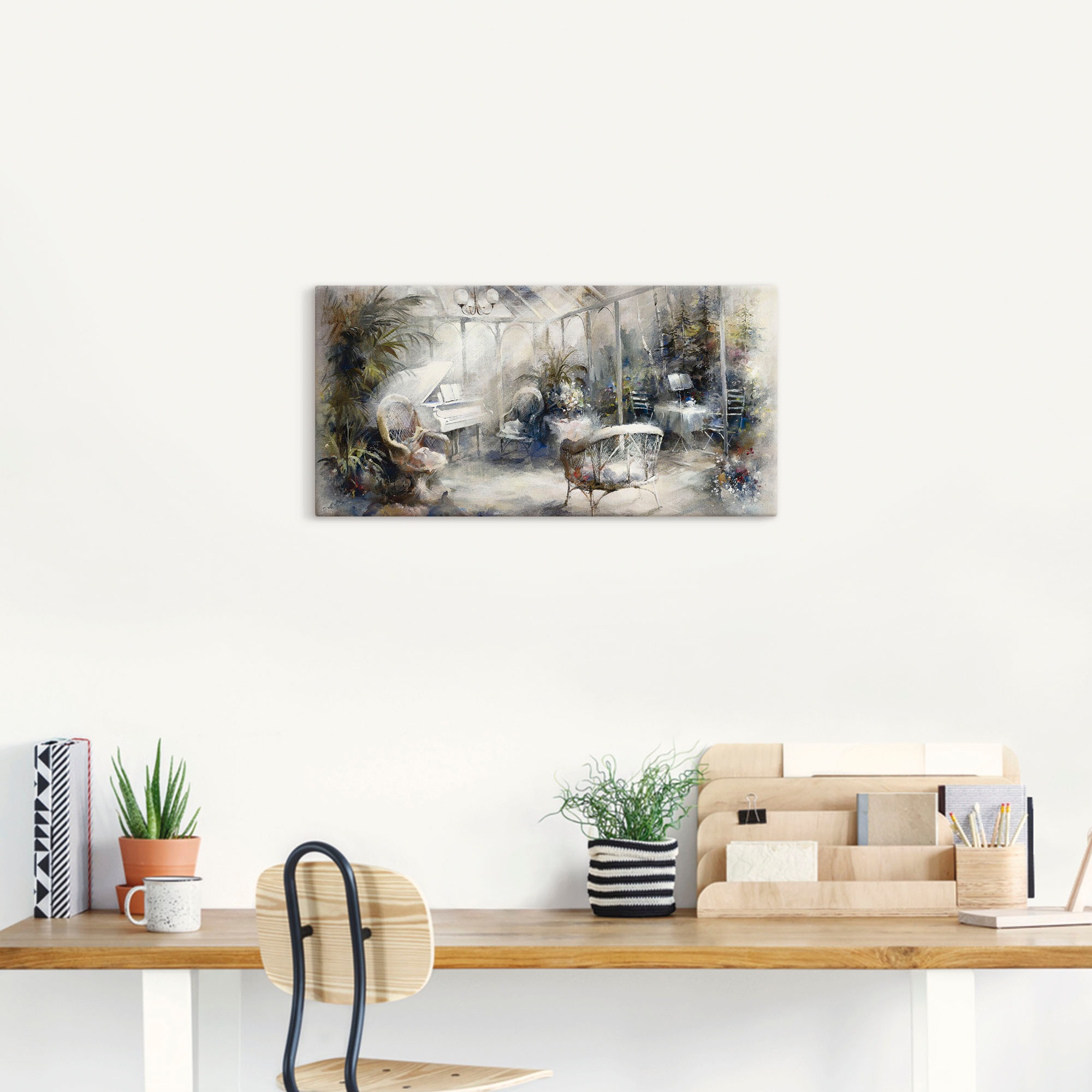 Artland Leinwandbild "Inspiration" Innenarchitektur 1 Stk. tlg. auf Keilrah günstig online kaufen